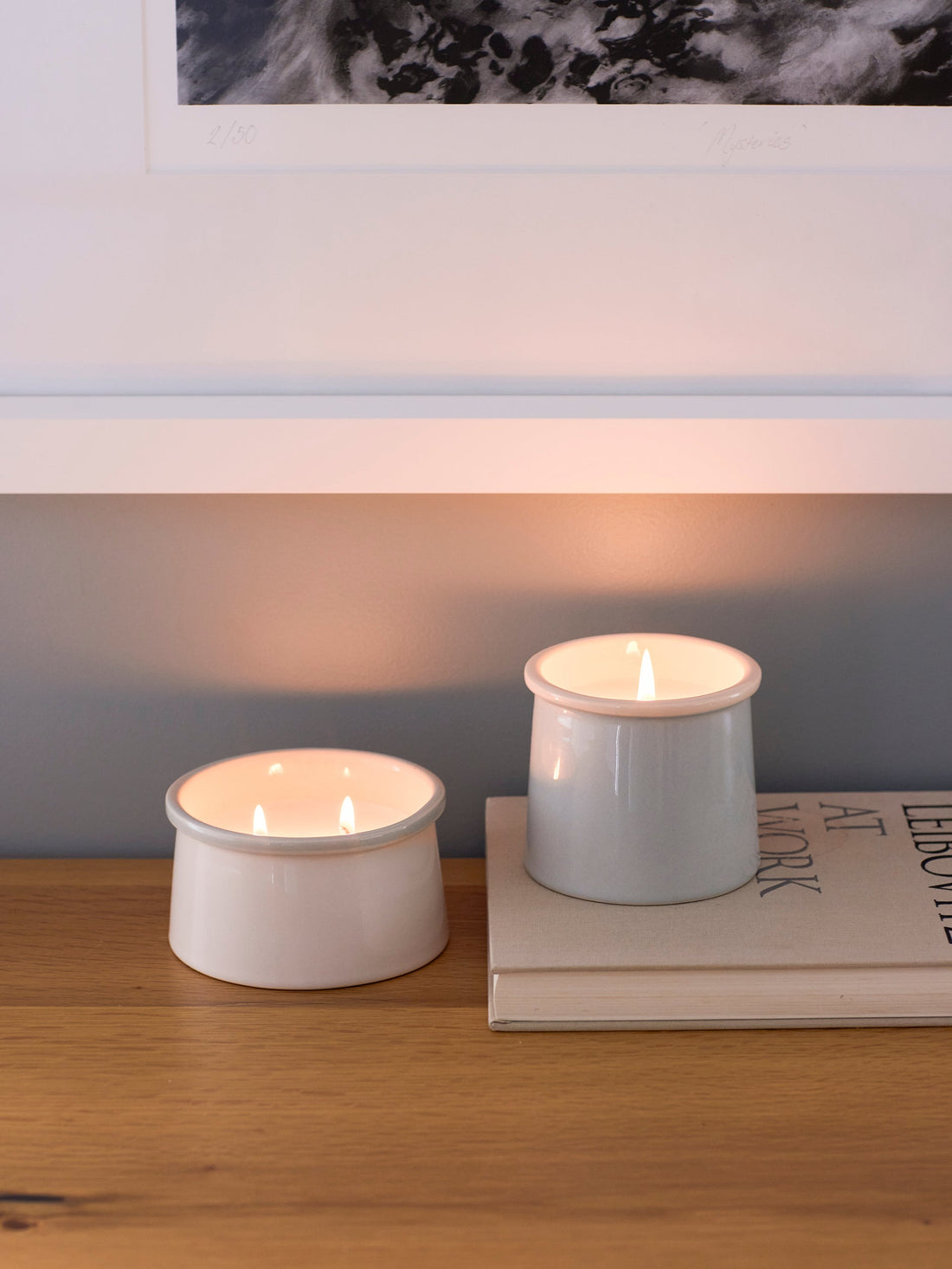 Ana Scented Candle Sandalwood / Short