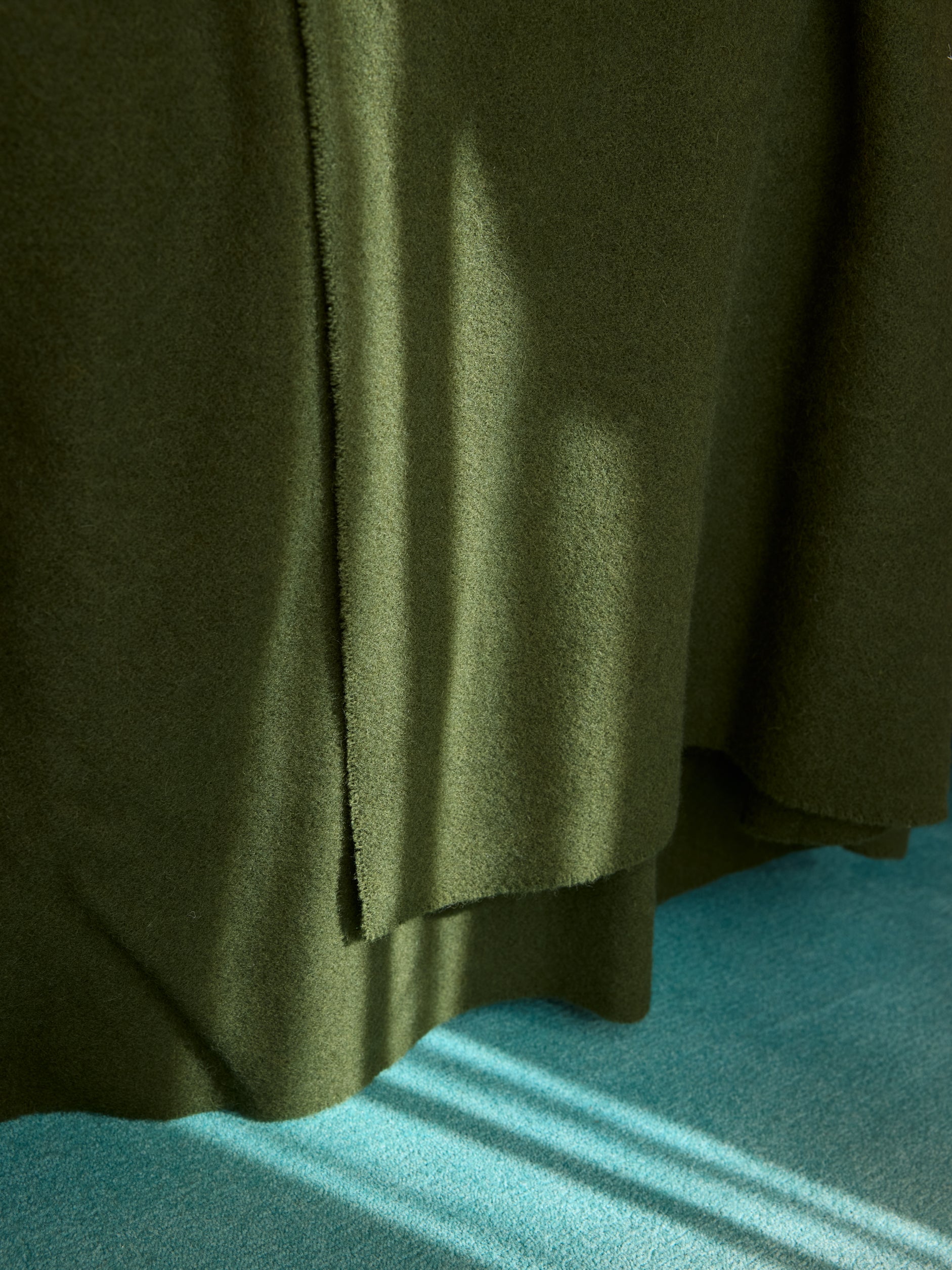 Wool Blanket Moss / Small