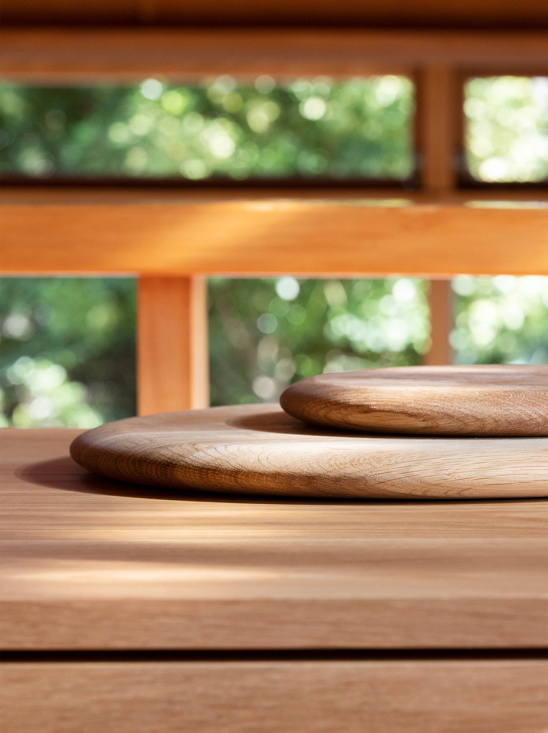 Sampa Round Board Oak / Large