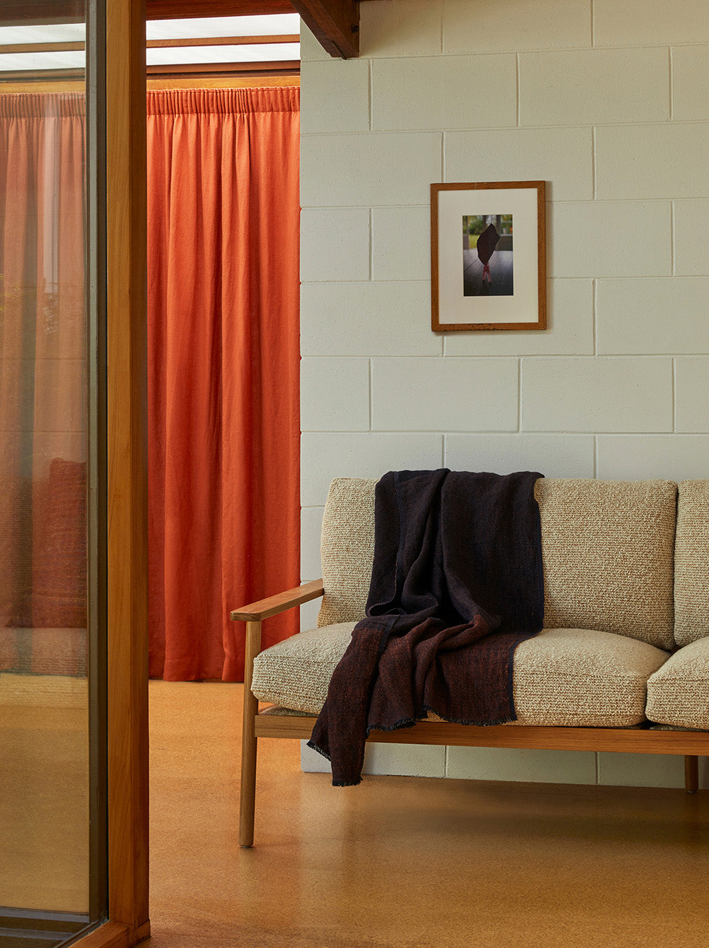 Rothko Throw Midnight/Multi / 140x180cm