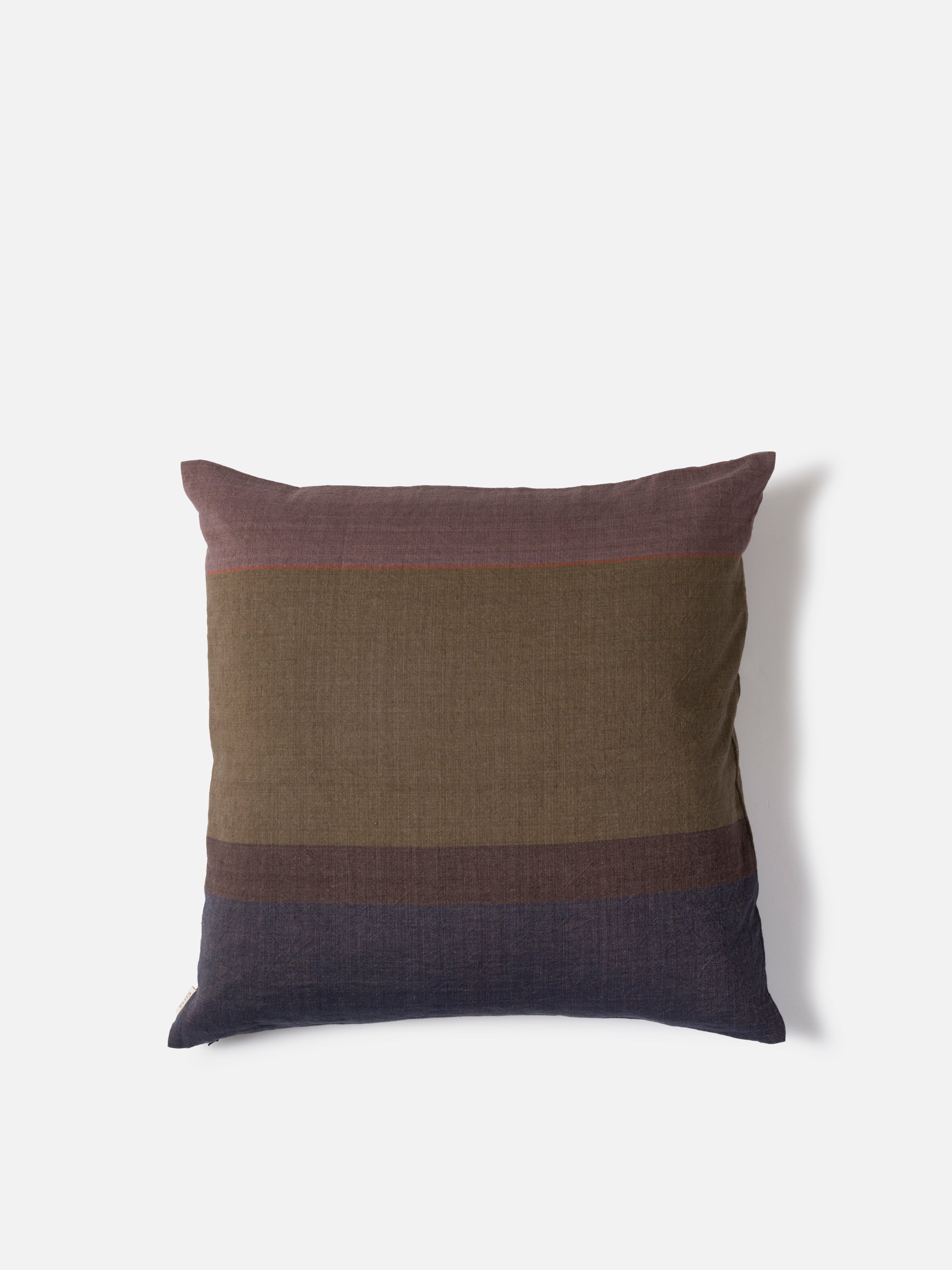 Obi Euro Cushion Cover Ivy/Blue Black / 65x65cm