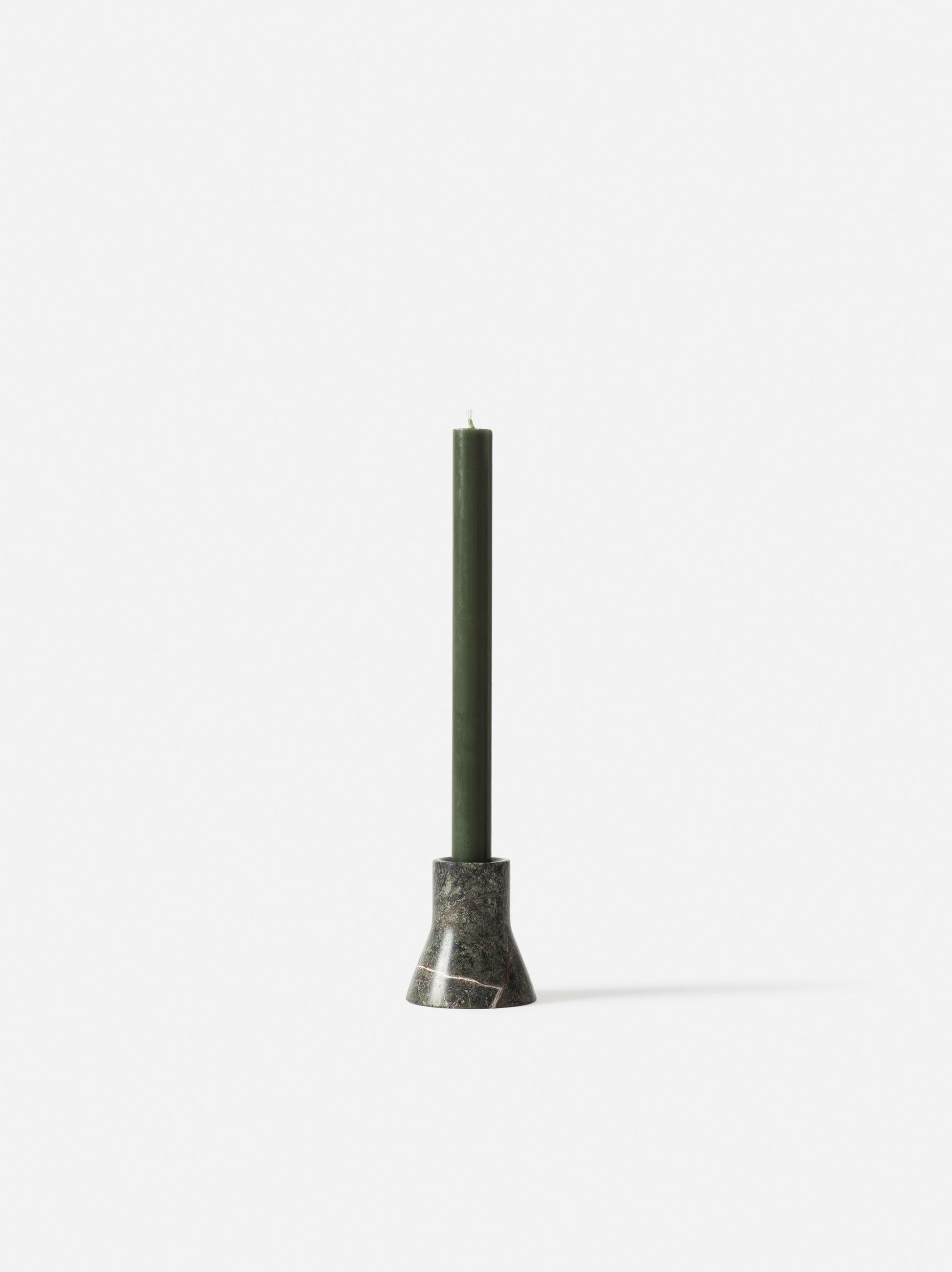 Flare Candle Holder Forest Green / One Size