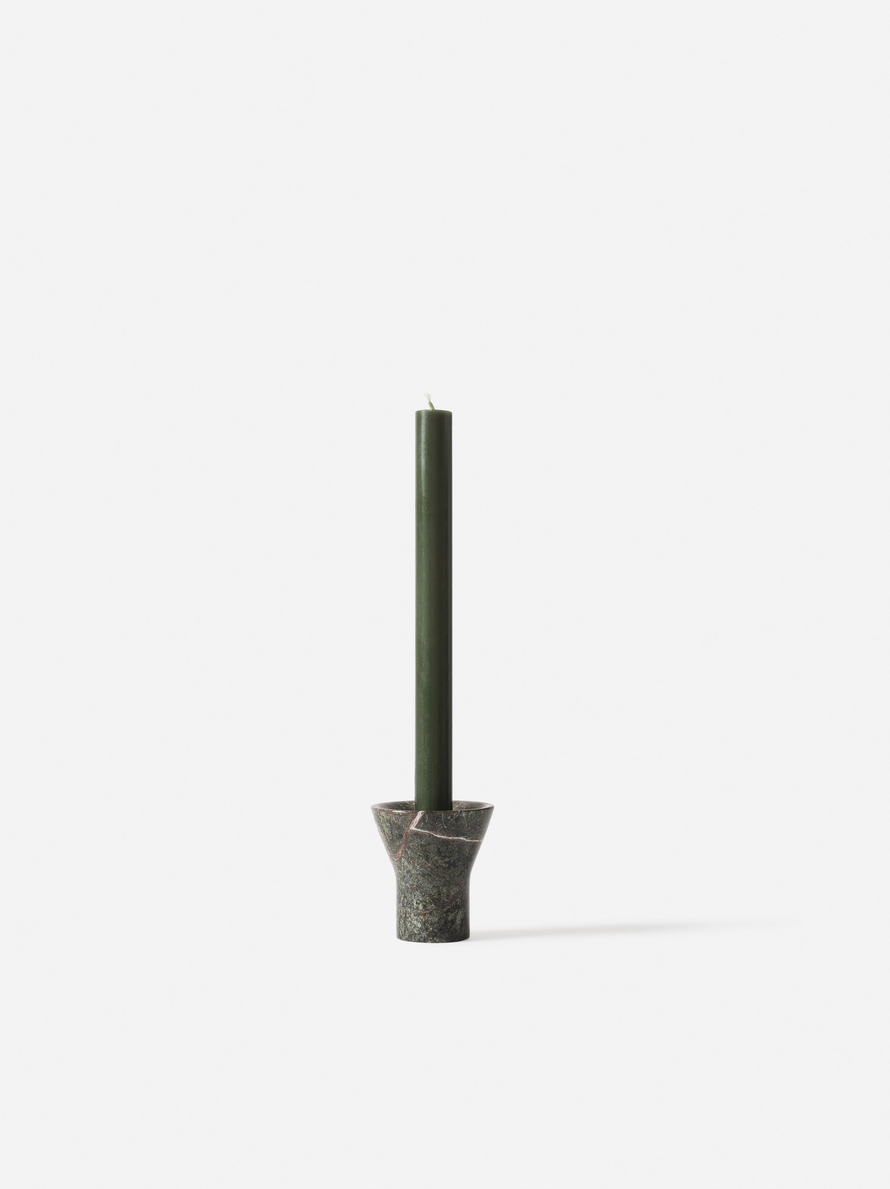 Flare Candle Holder Forest Green / One Size