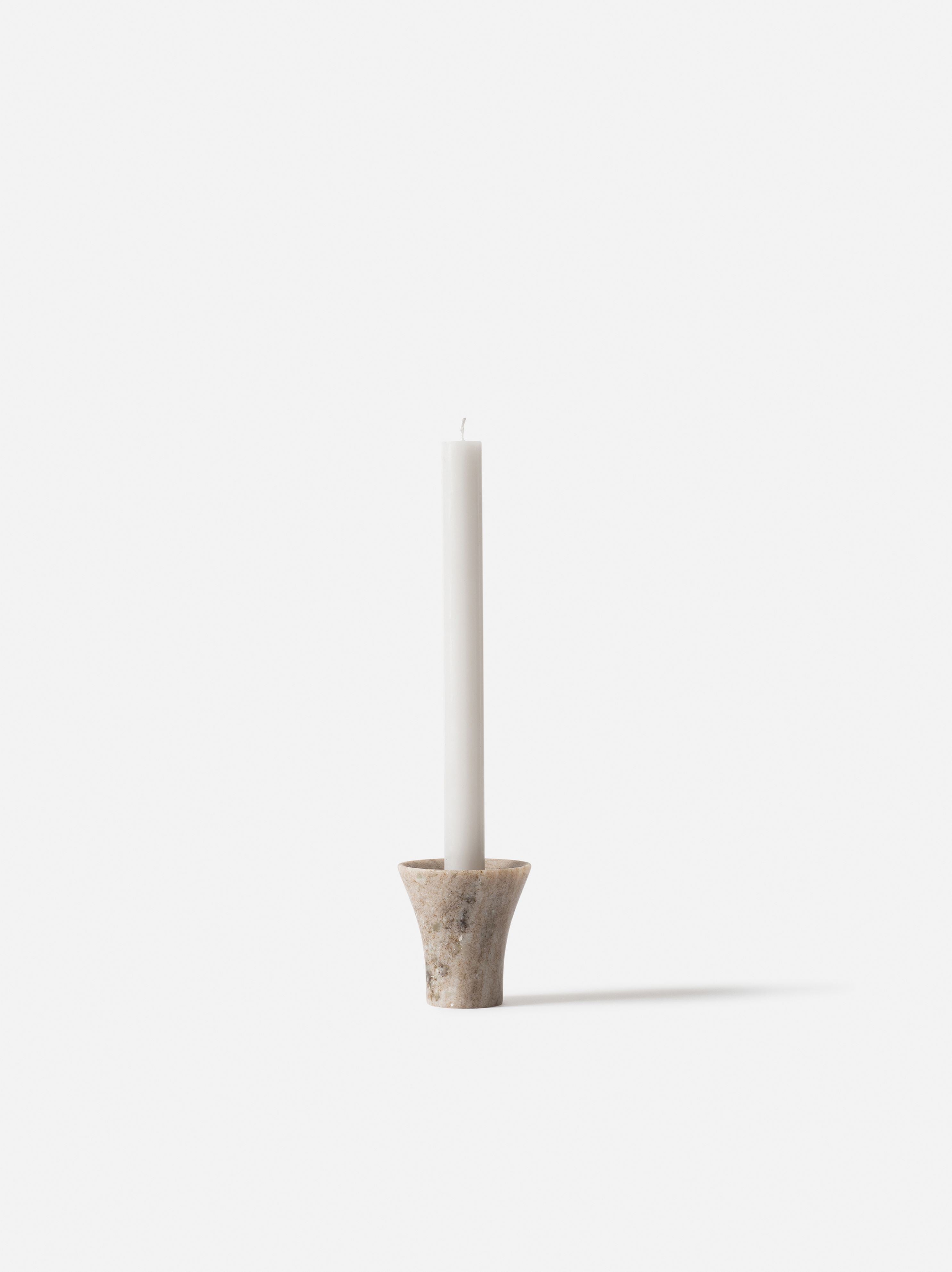 Flare Candle Holder Forest Brown / One Size