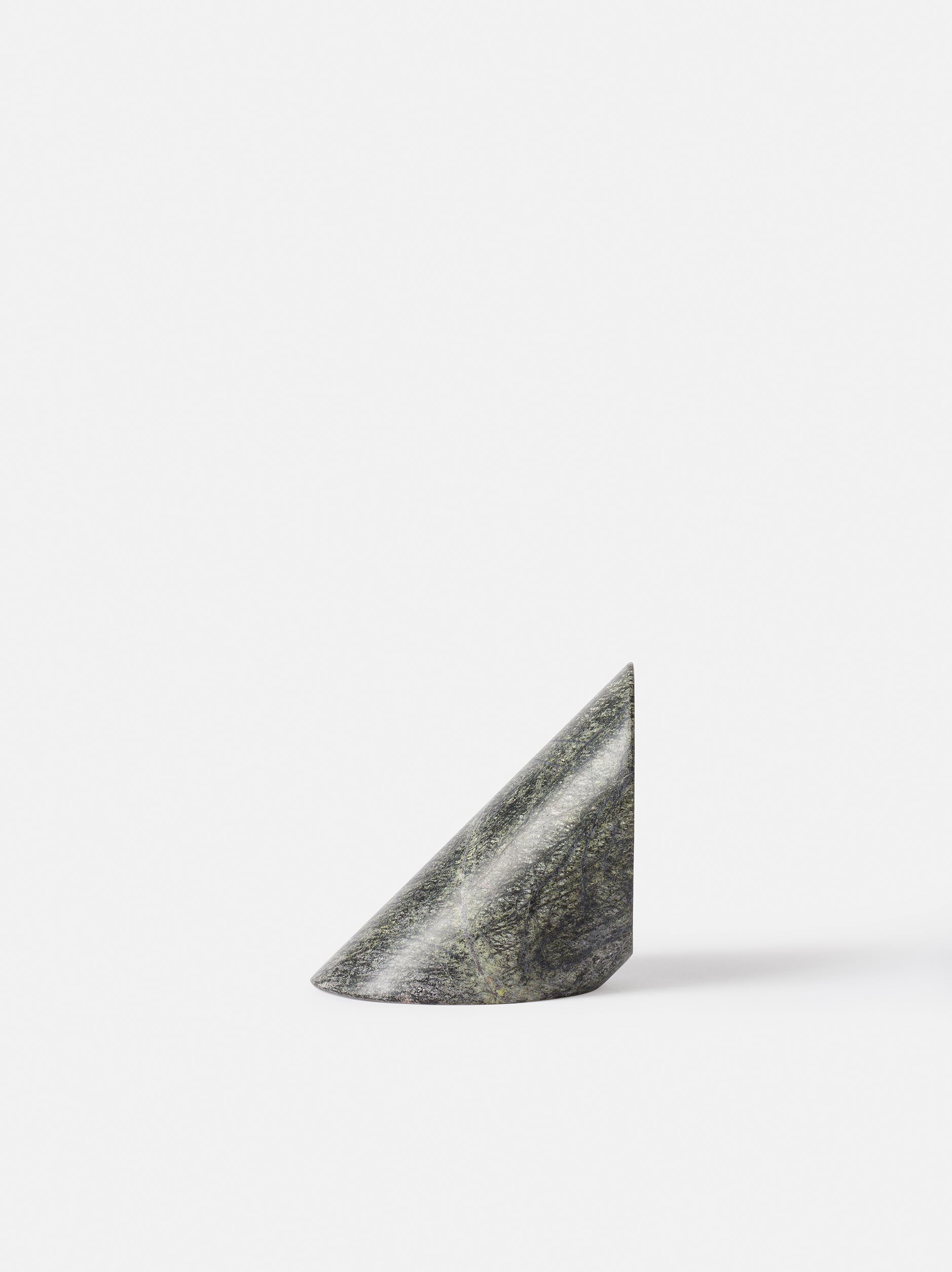 Geo Marble Wedge Forest Green / One Size