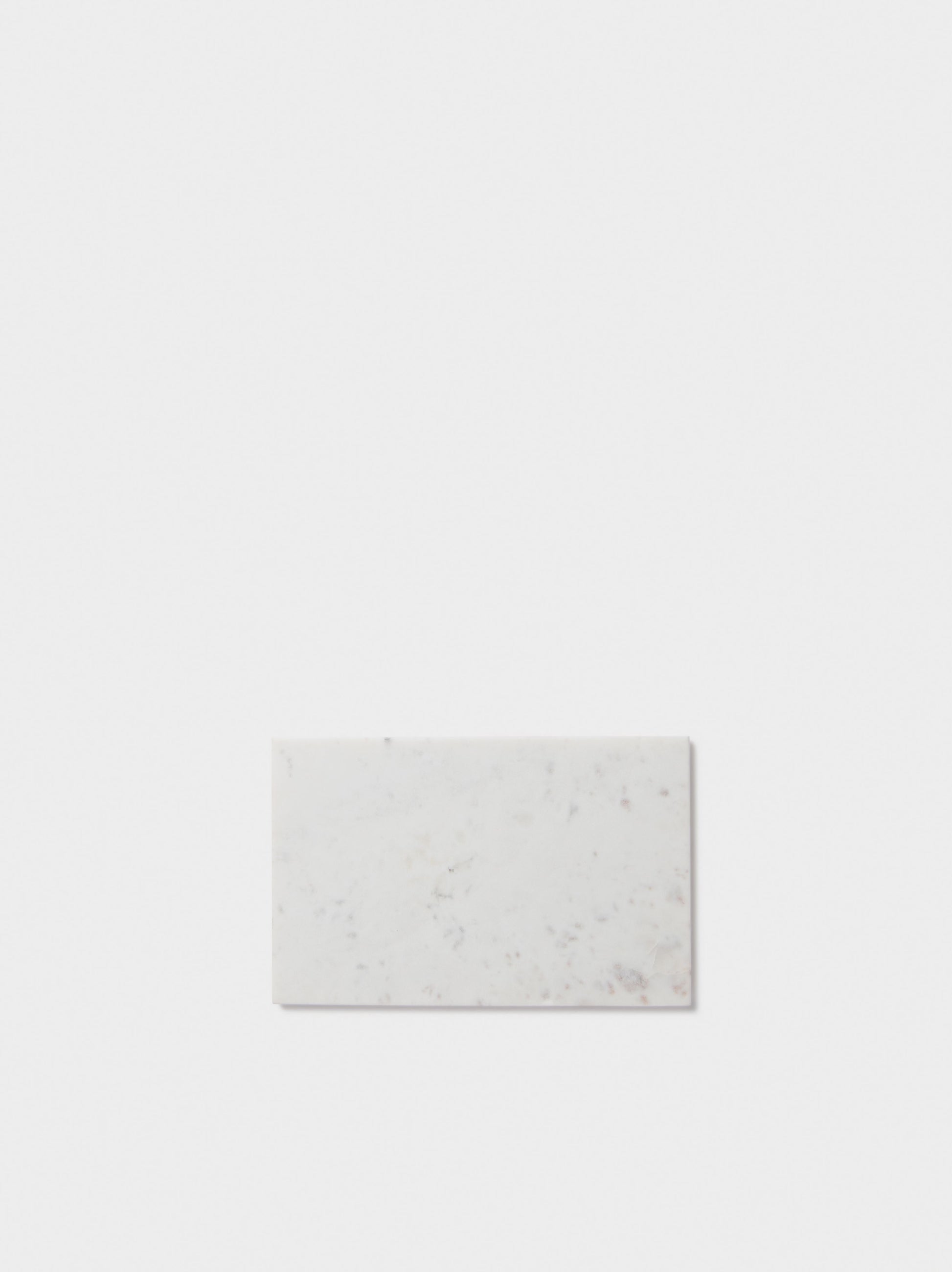 Marble Rectangle Board White / Large
