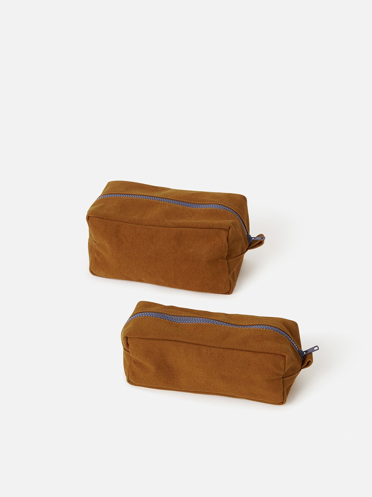 Marlo Contrast Wash Bag Masala/Lupin / Large