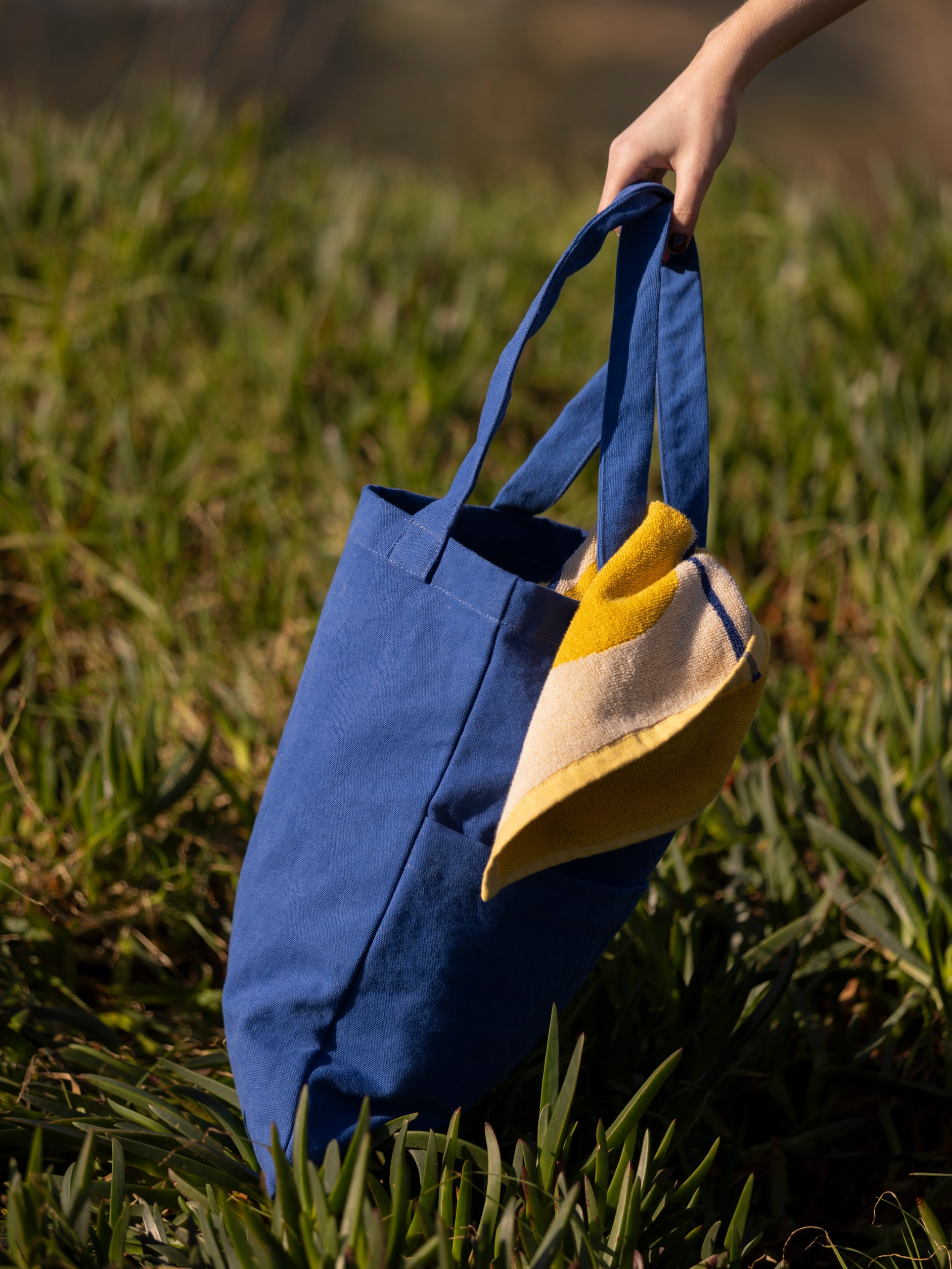 Canvas Tote Aegean / One Size