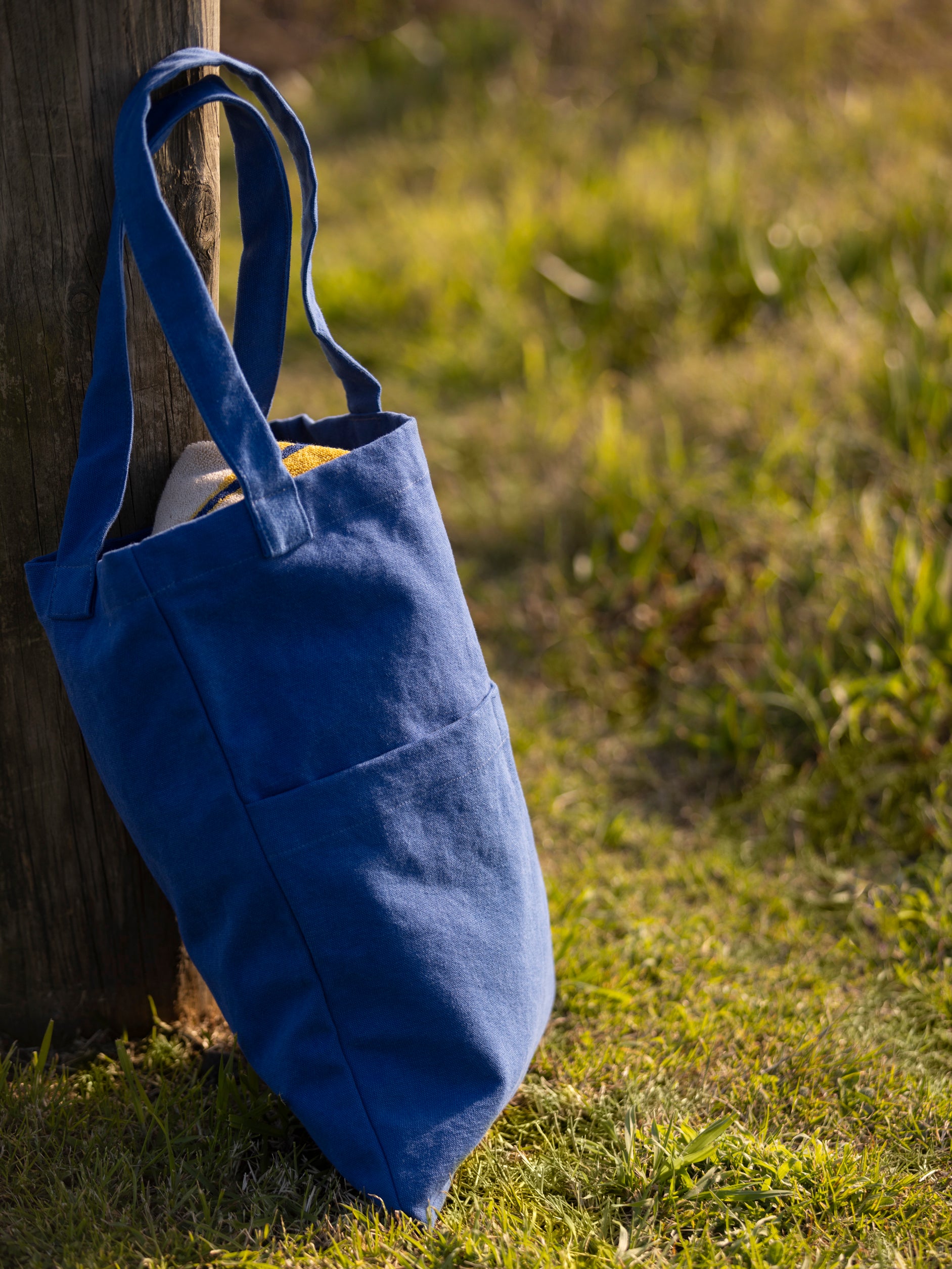 Canvas Tote Aegean / One Size