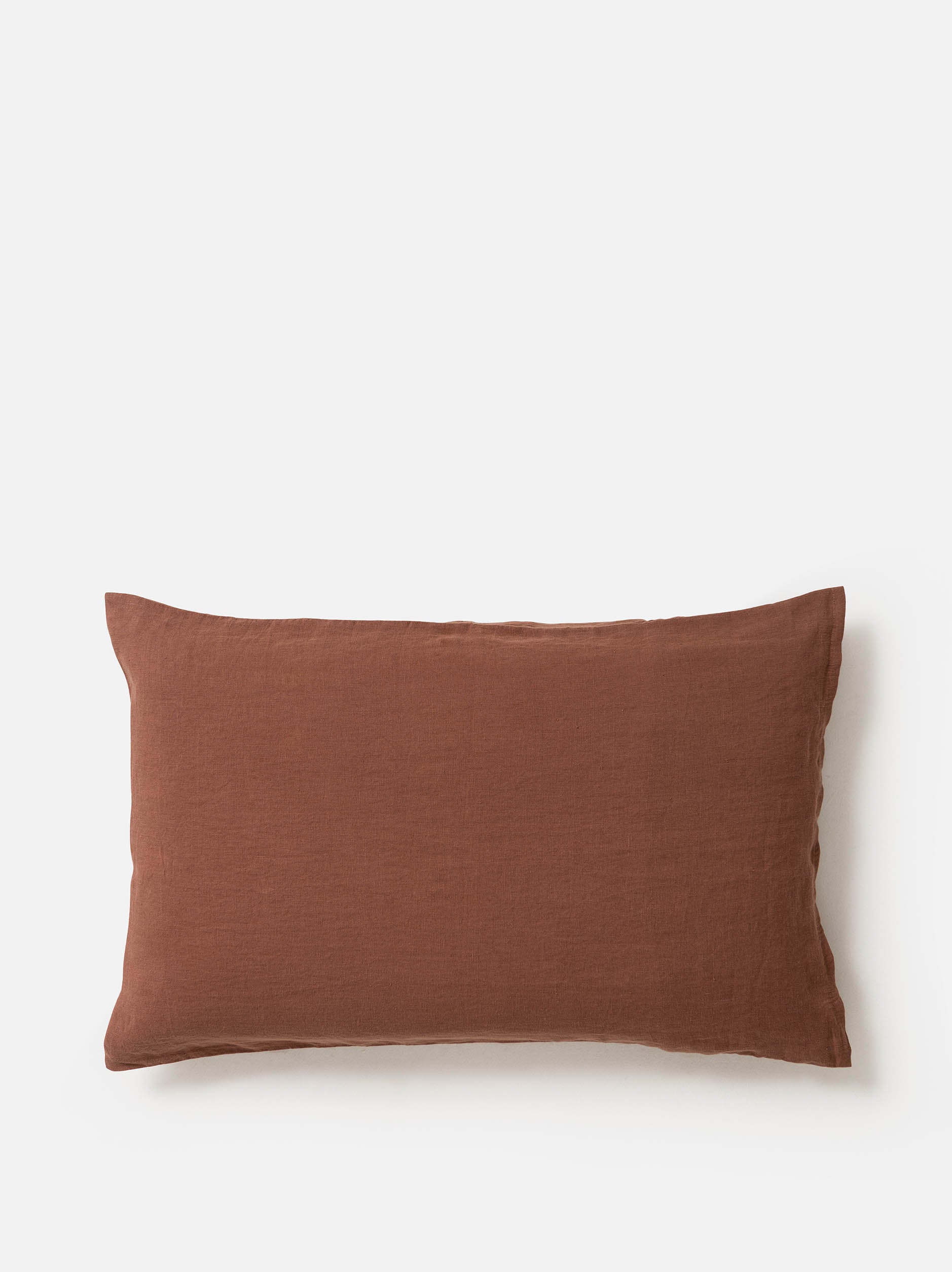 Plum Linen Pillowcase PR Plum / Pillowcase Pair
