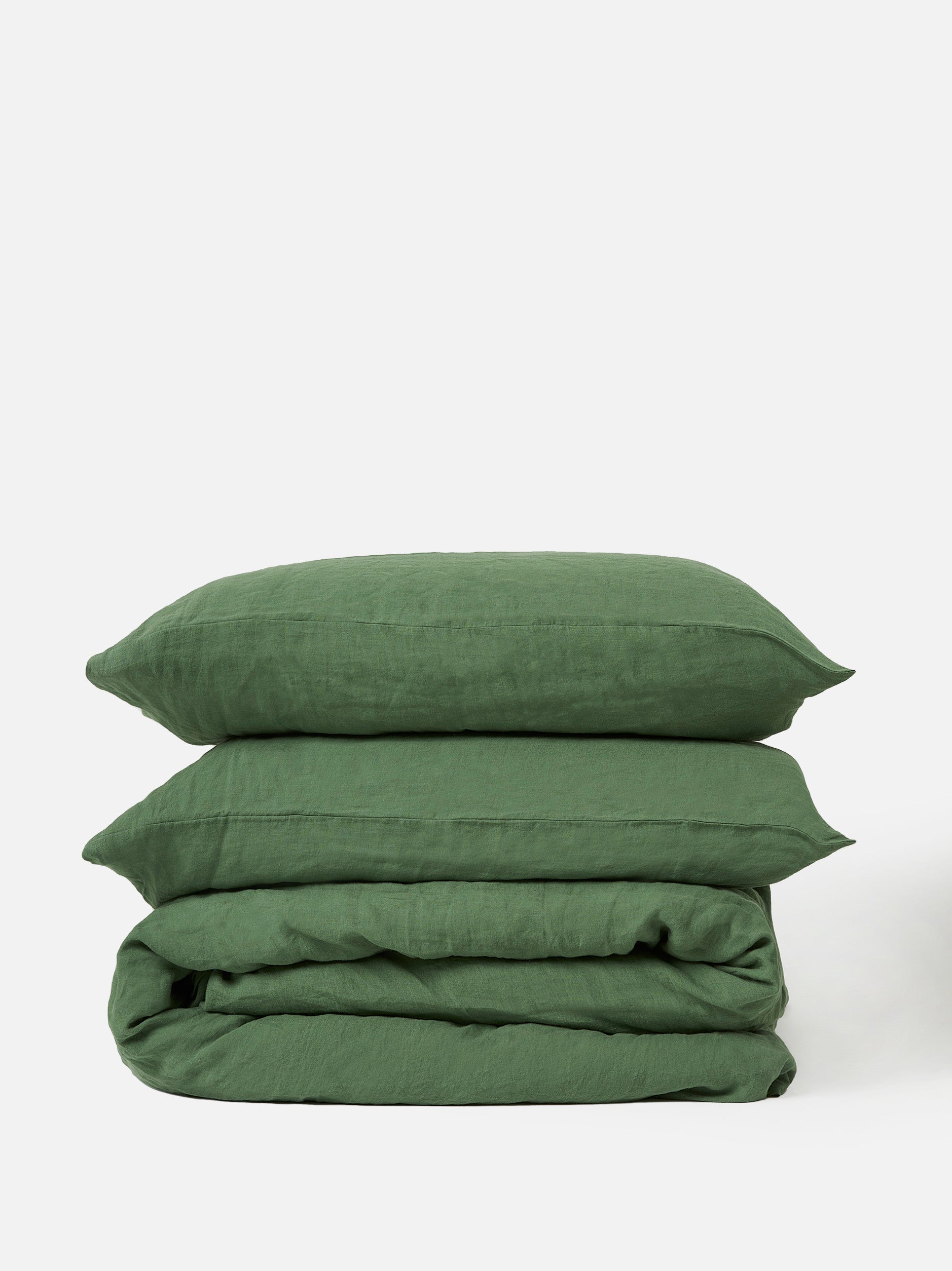 Spearmint Linen Duvet Cover Spearmint / King Single/Double