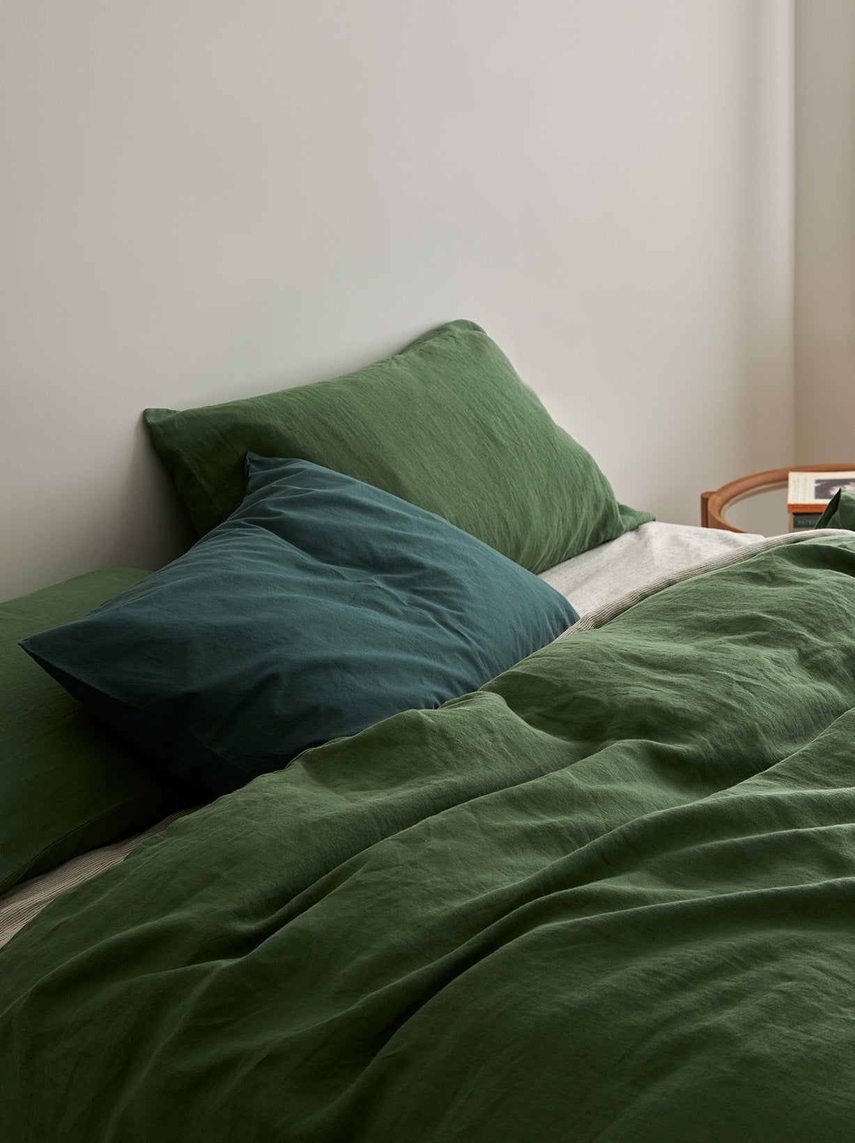 Spearmint Linen Duvet Cover Spearmint / King Single/Double
