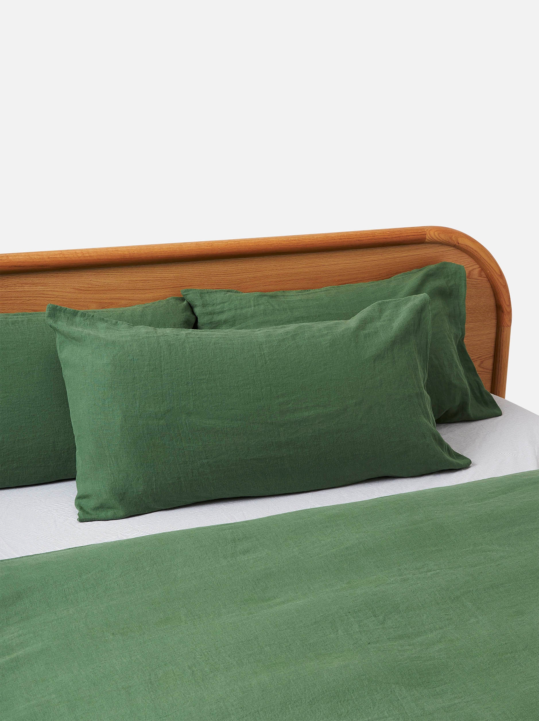 Spearmint Linen Lodge Pillowcase PR Spearmint / Lodge Pillowcase Pair