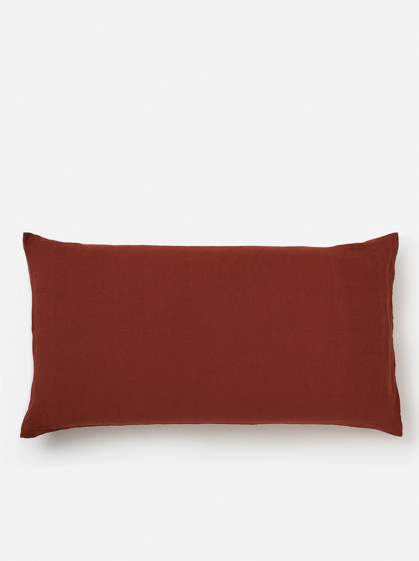 Brick Linen Lodge Pillowcase PR Brick / Lodge Pillowcase Pair
