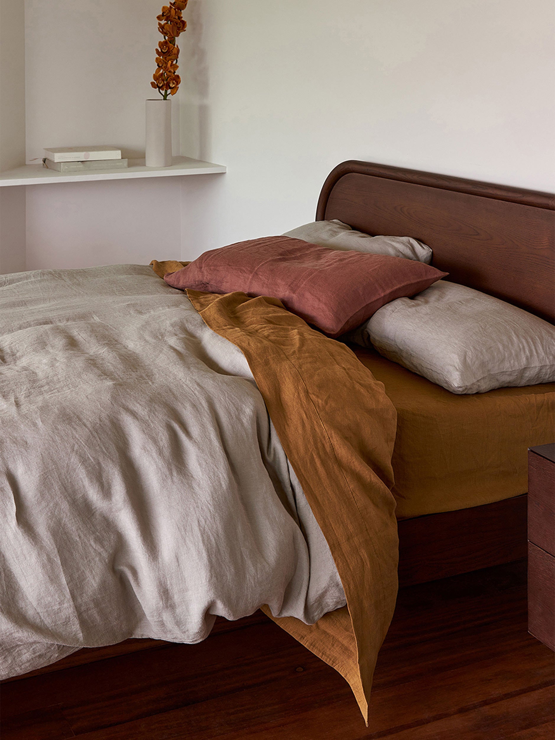 Puddle Linen Duvet Cover Puddle / King Single/Double