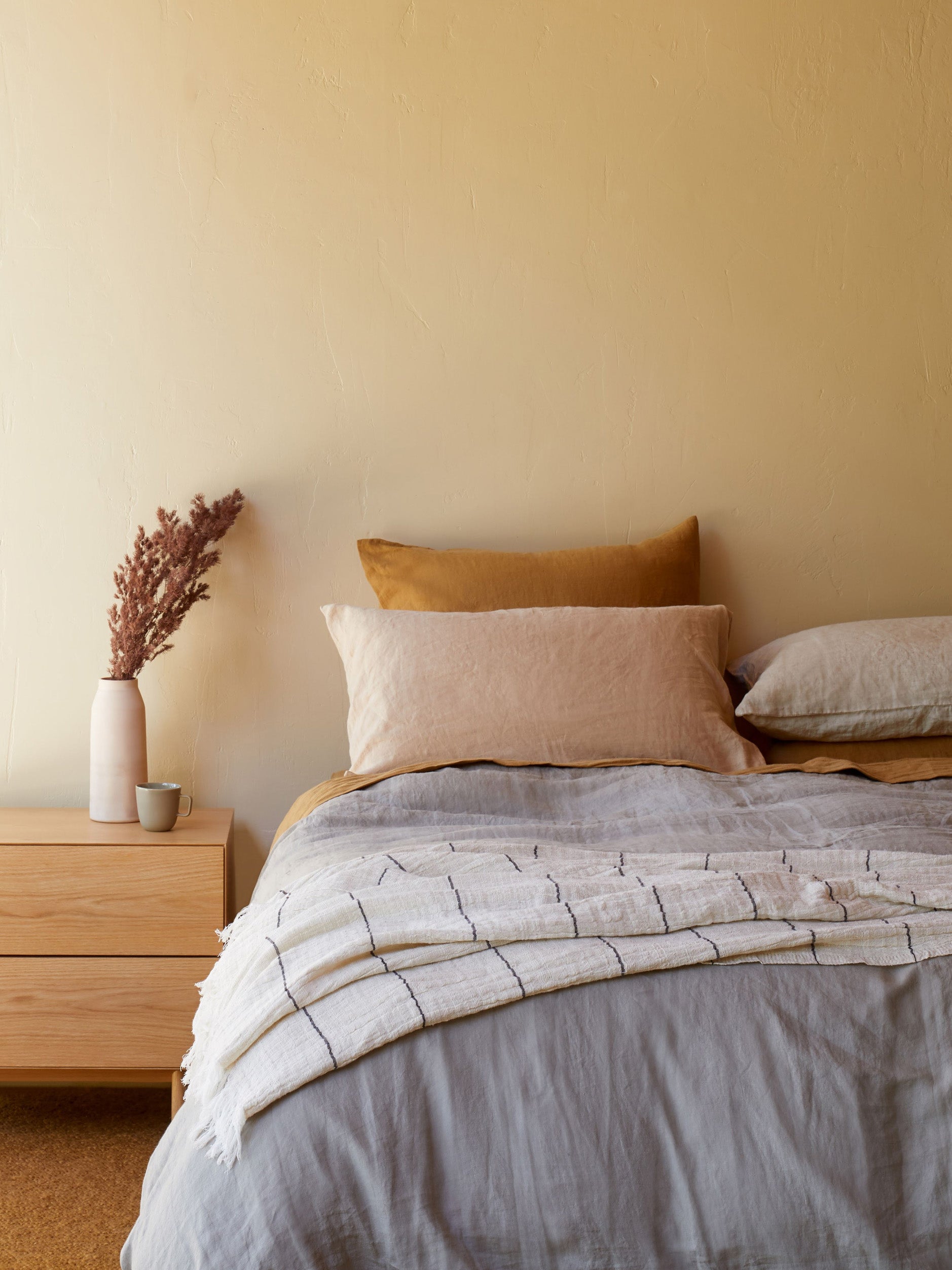 Puddle Linen Duvet Cover Puddle / Super King