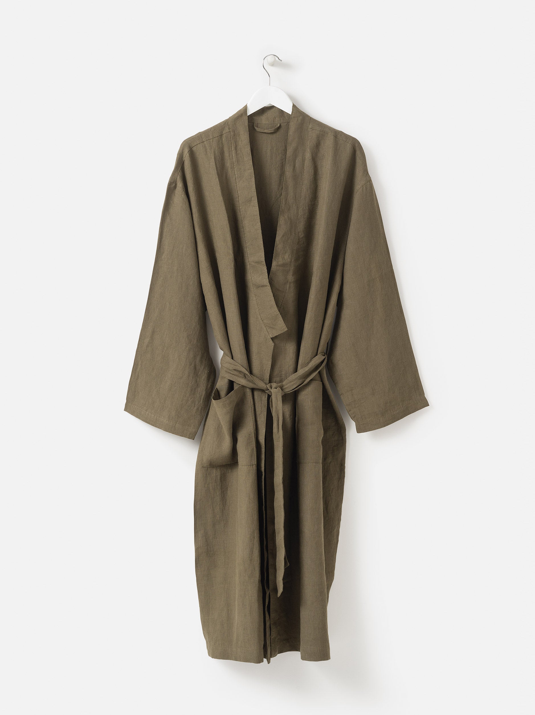 Ivy Men's Linen Robe Ivy / Small/Medium