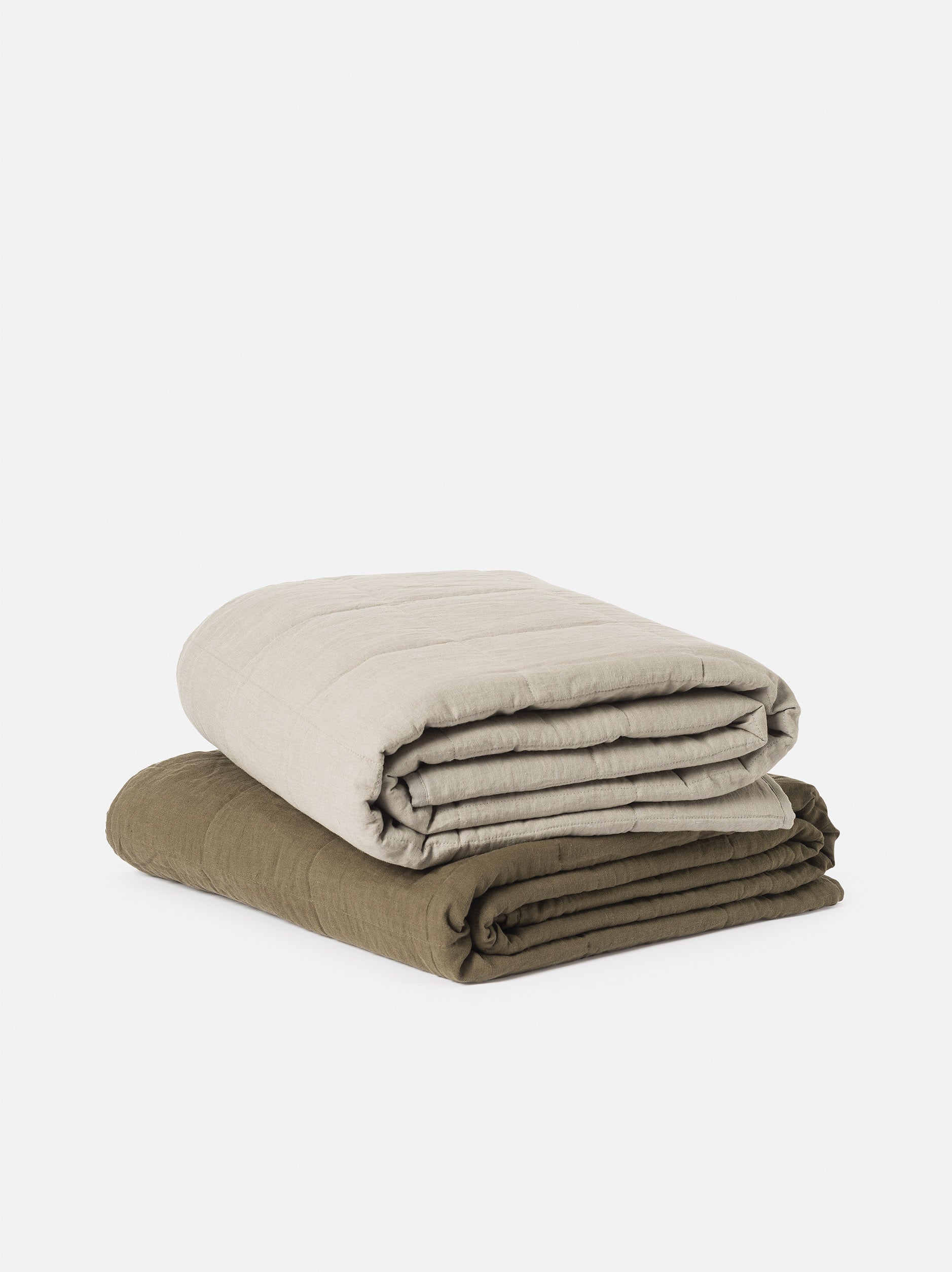 Puddle Linen Quilt Puddle / Super King