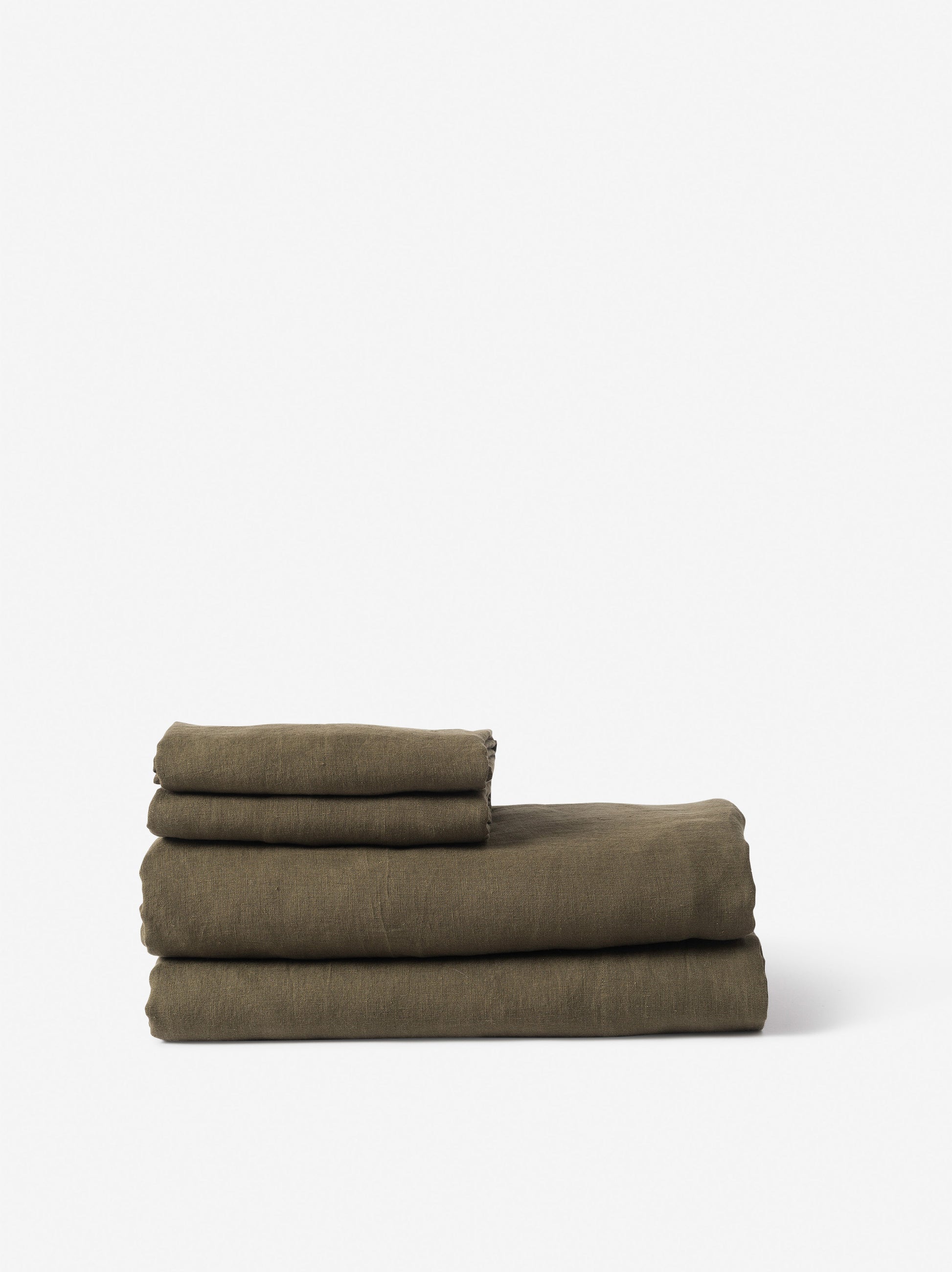 Lupin Linen Fitted Sheet Lupin / Super King