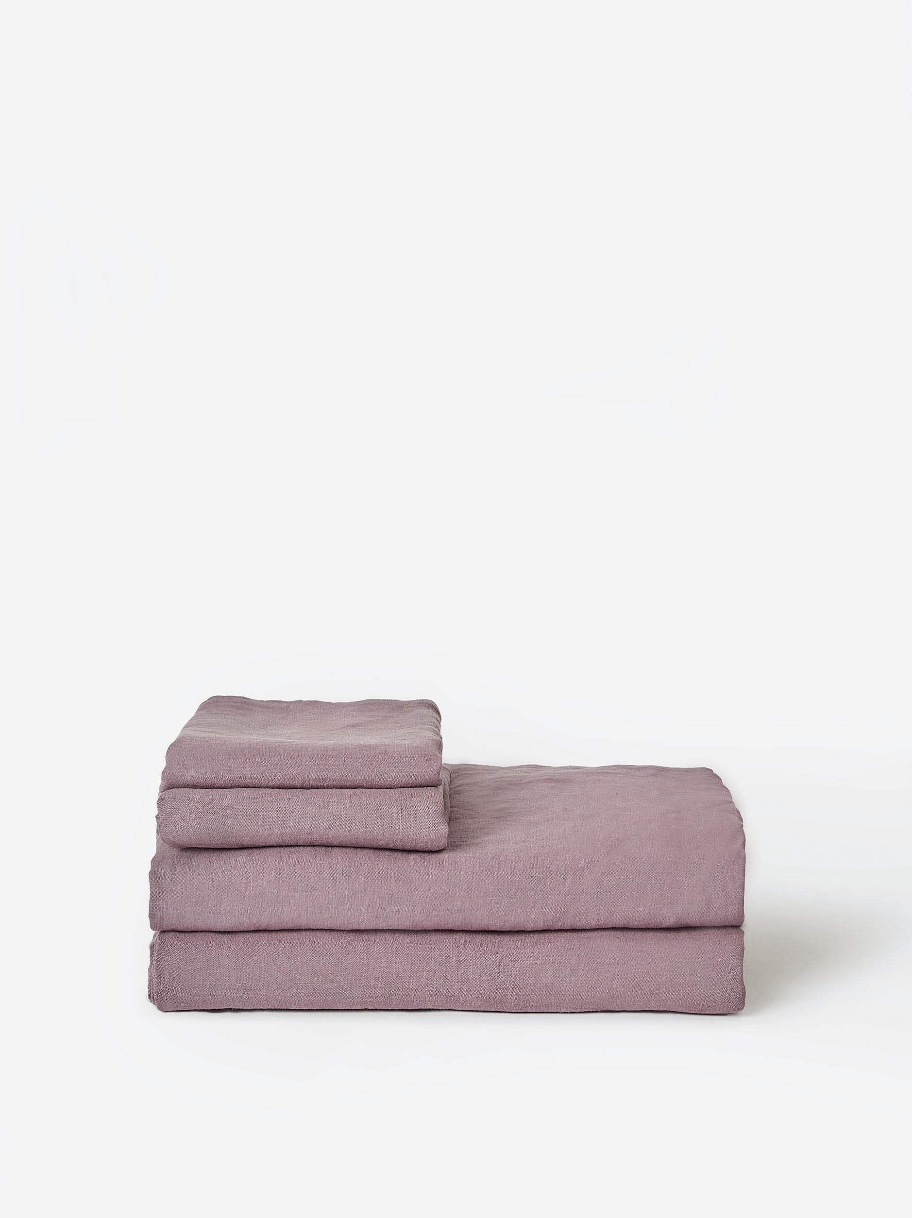 Lupin Linen Flat Sheet Lupin / Queen