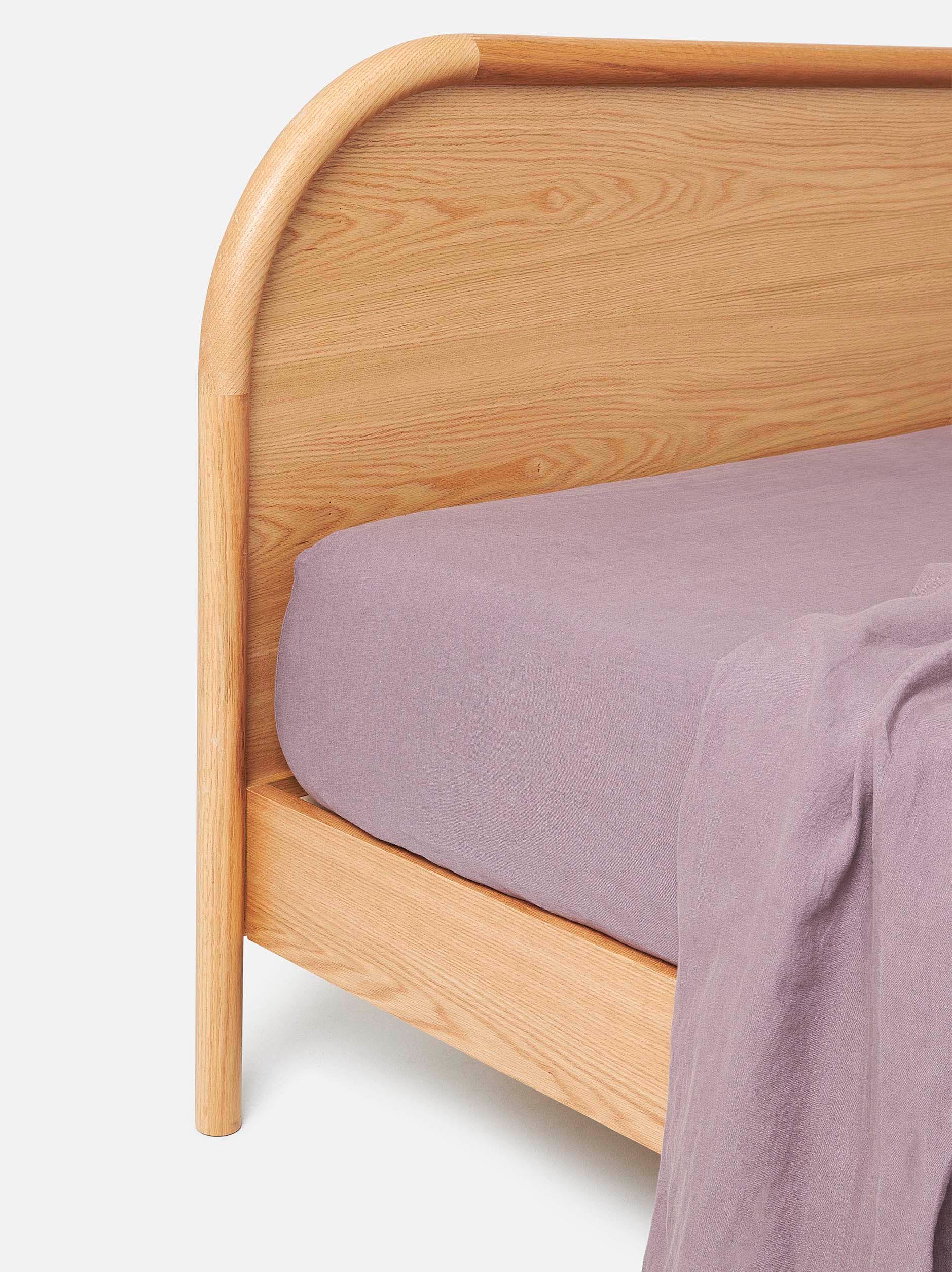 Lupin Linen Flat Sheet Lupin / Queen