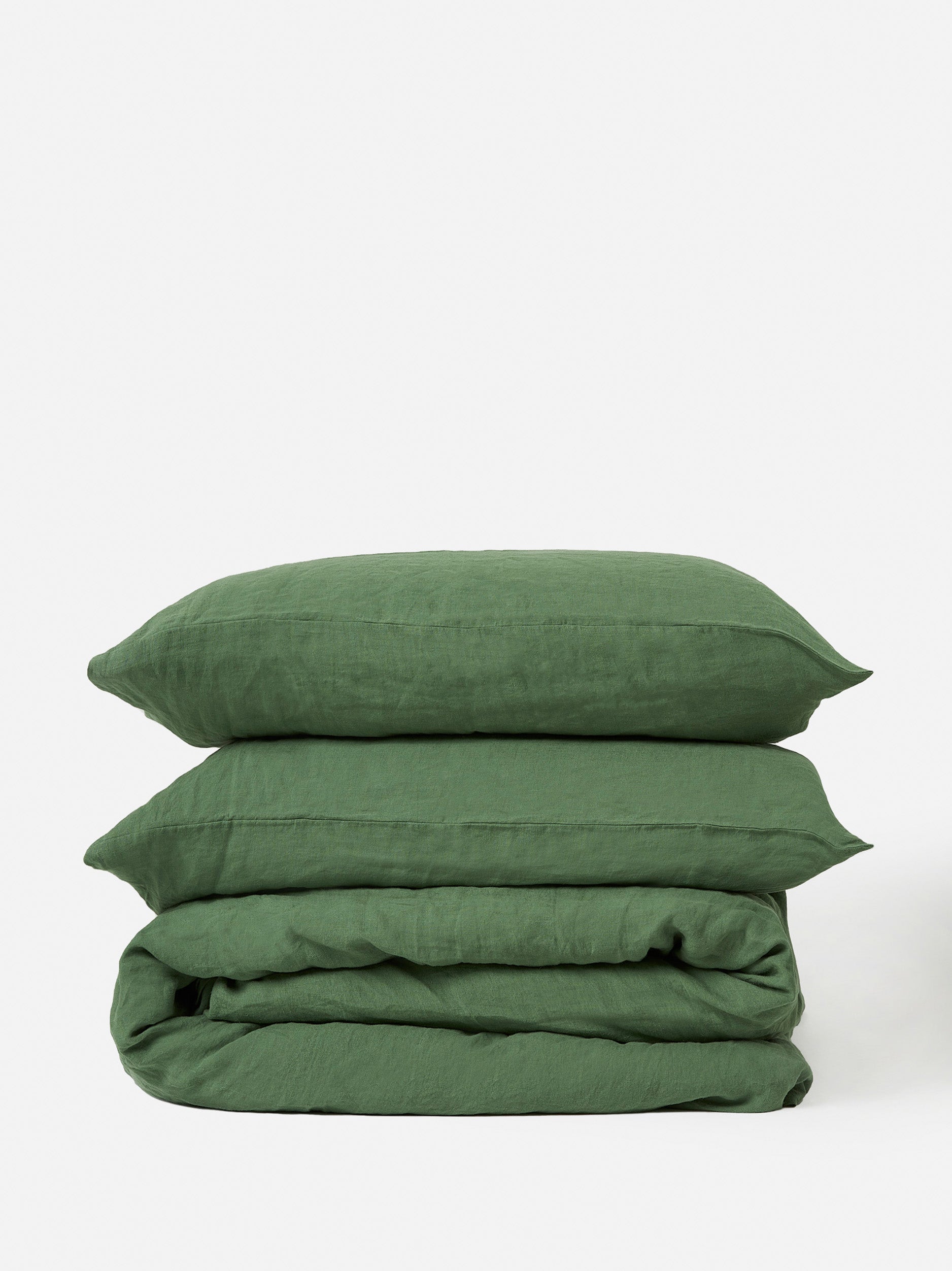 Spearmint Linen Duvet Cover Spearmint / King Single/Double