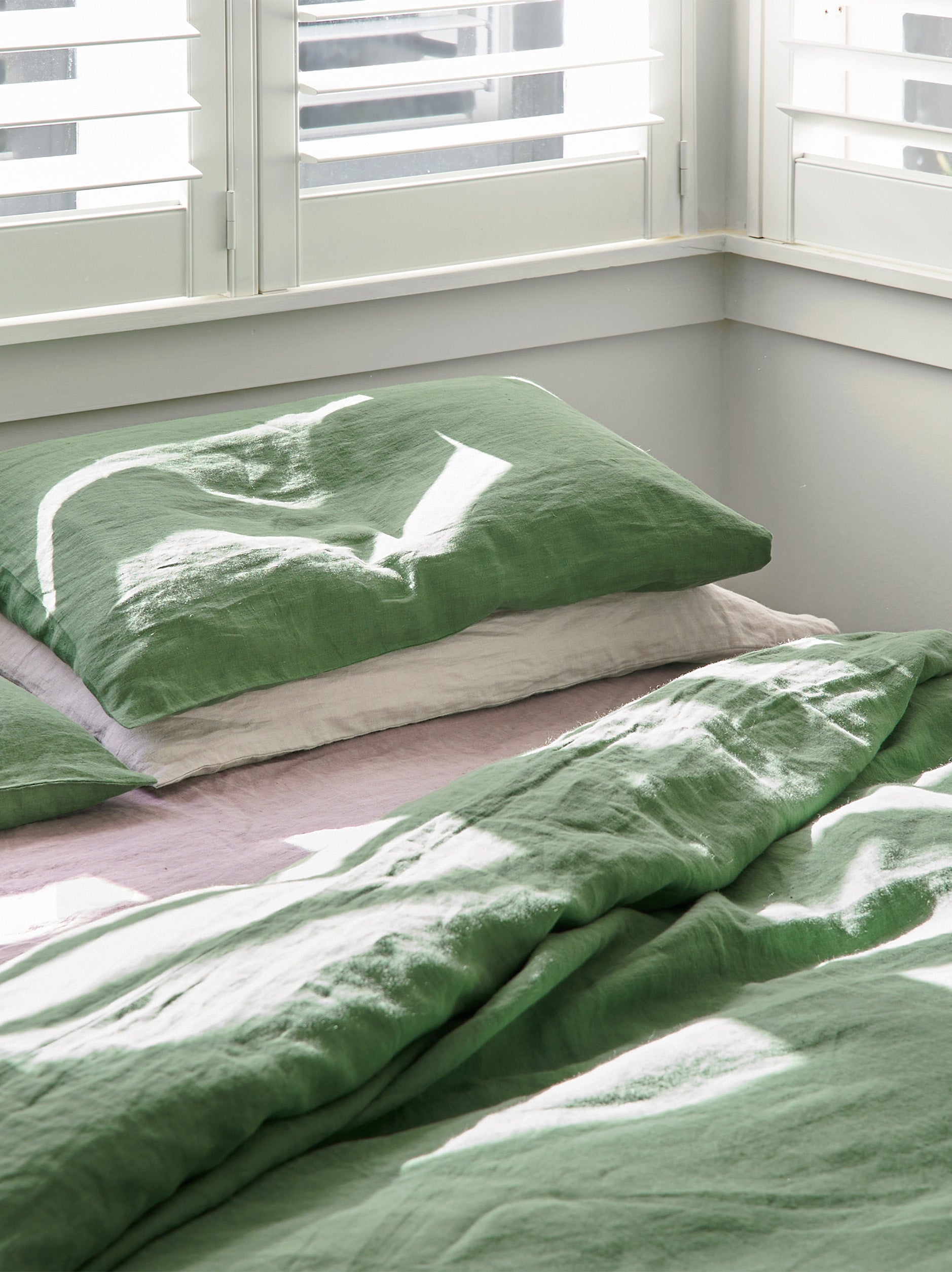 Spearmint Linen Pillowcase PR Spearmint / Pillowcase Pair
