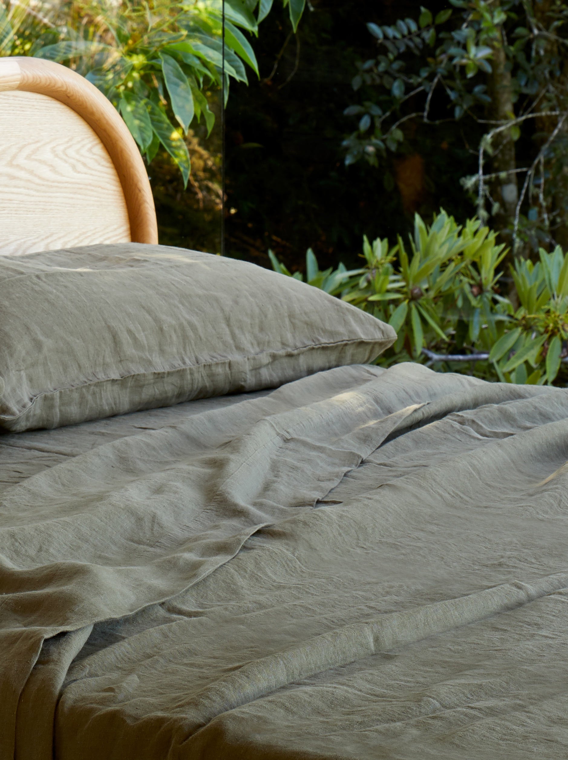 Ivy Linen Lodge Pillowcase PR Ivy / Lodge Pillowcase Pair