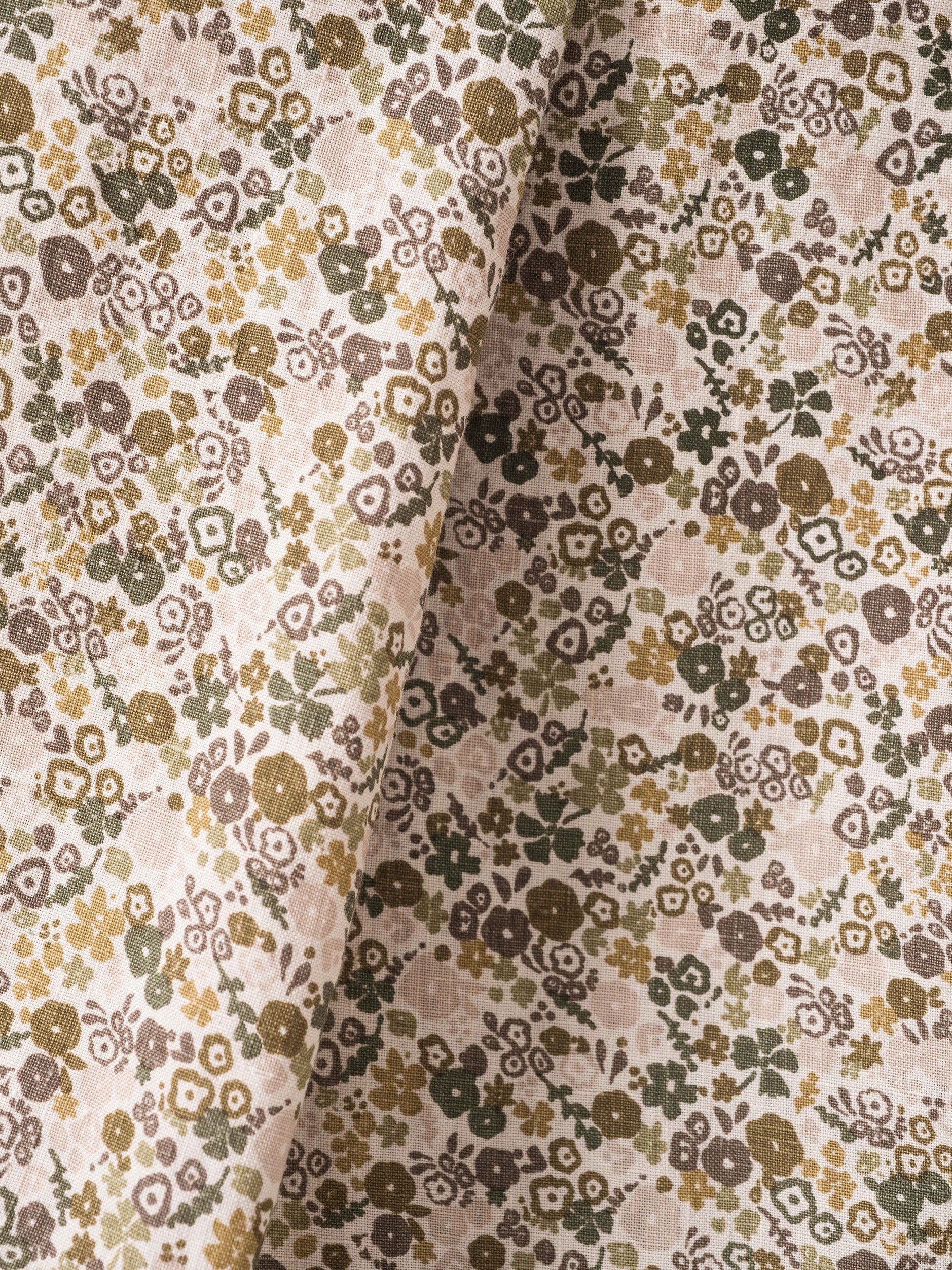Wildflower Linen Pillowcase PR Ivy/Multi / Pillowcase Pair