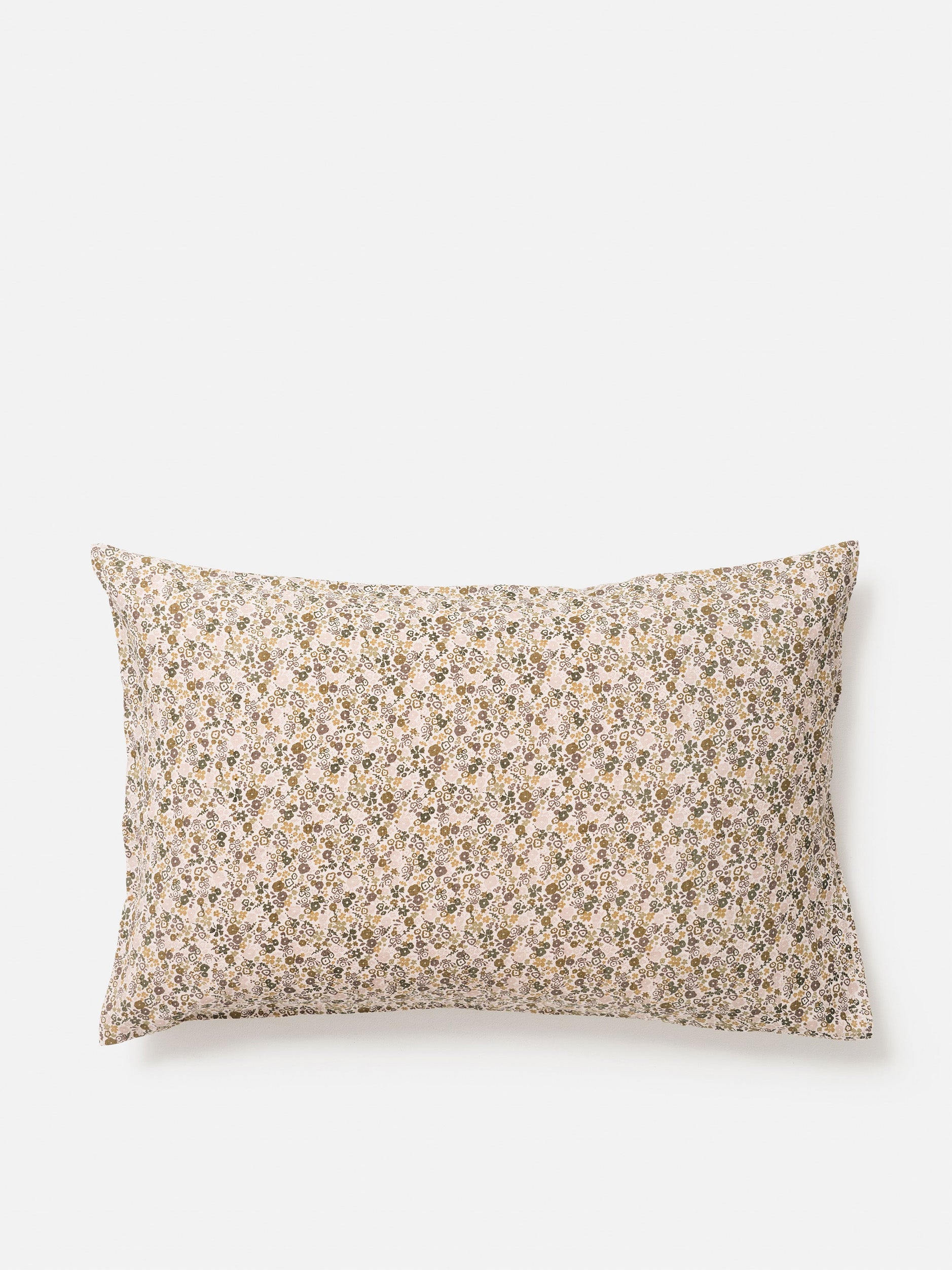 Wildflower Linen Pillowcase PR Ivy/Multi / Pillowcase Pair