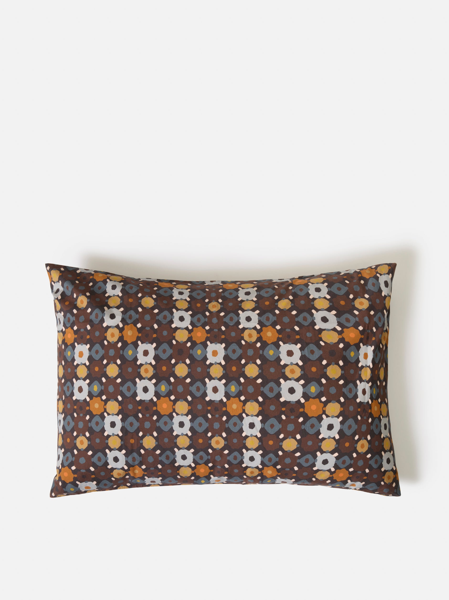 Lisbon Pillowcase Pair Blue Black / Multi / Pillowcase Pair