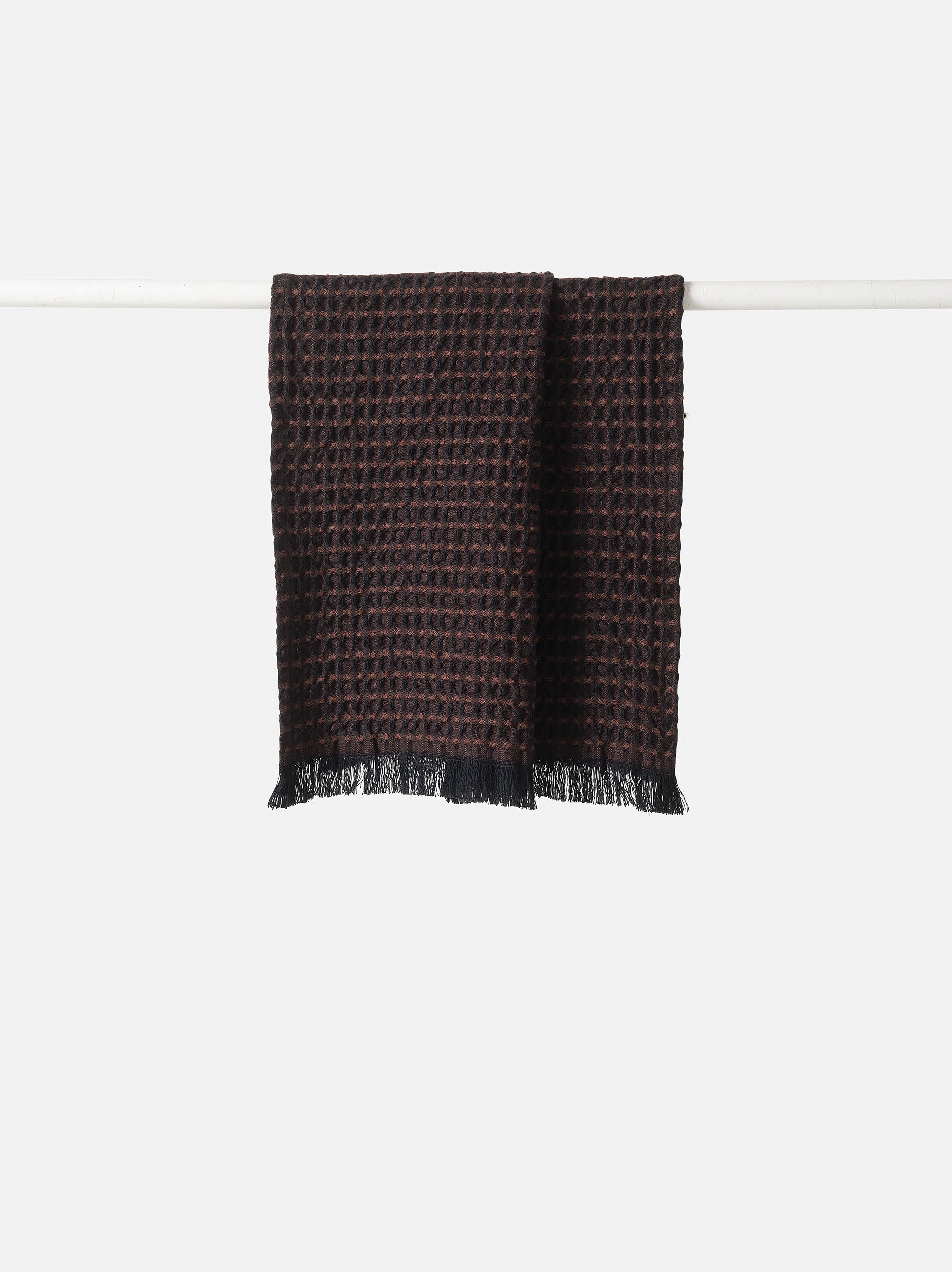 Aalto Bath Towel Range Midnight/Mahogany / Hand Towel