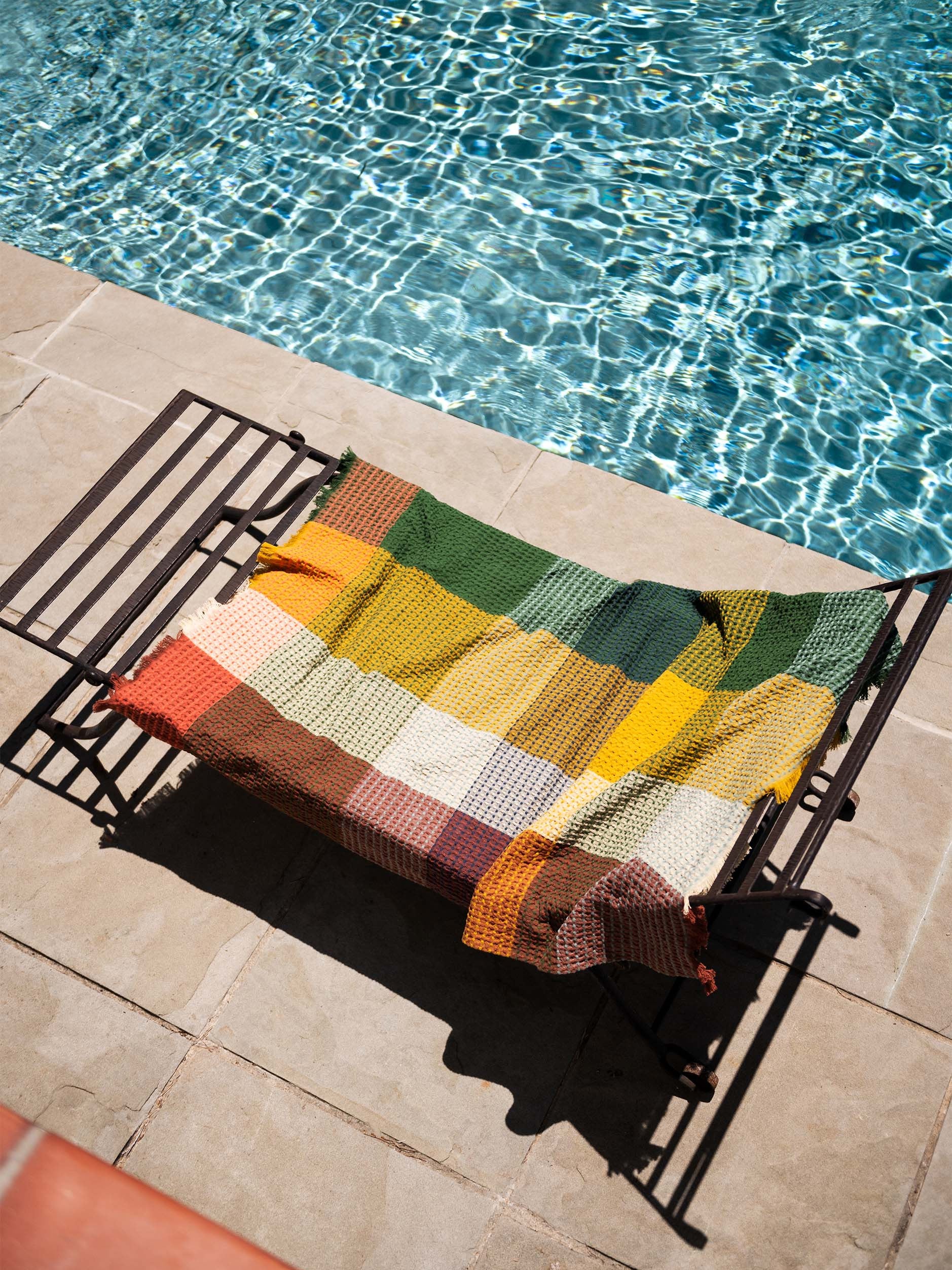 Cabin Towel Spirulina/Multi / X-Large