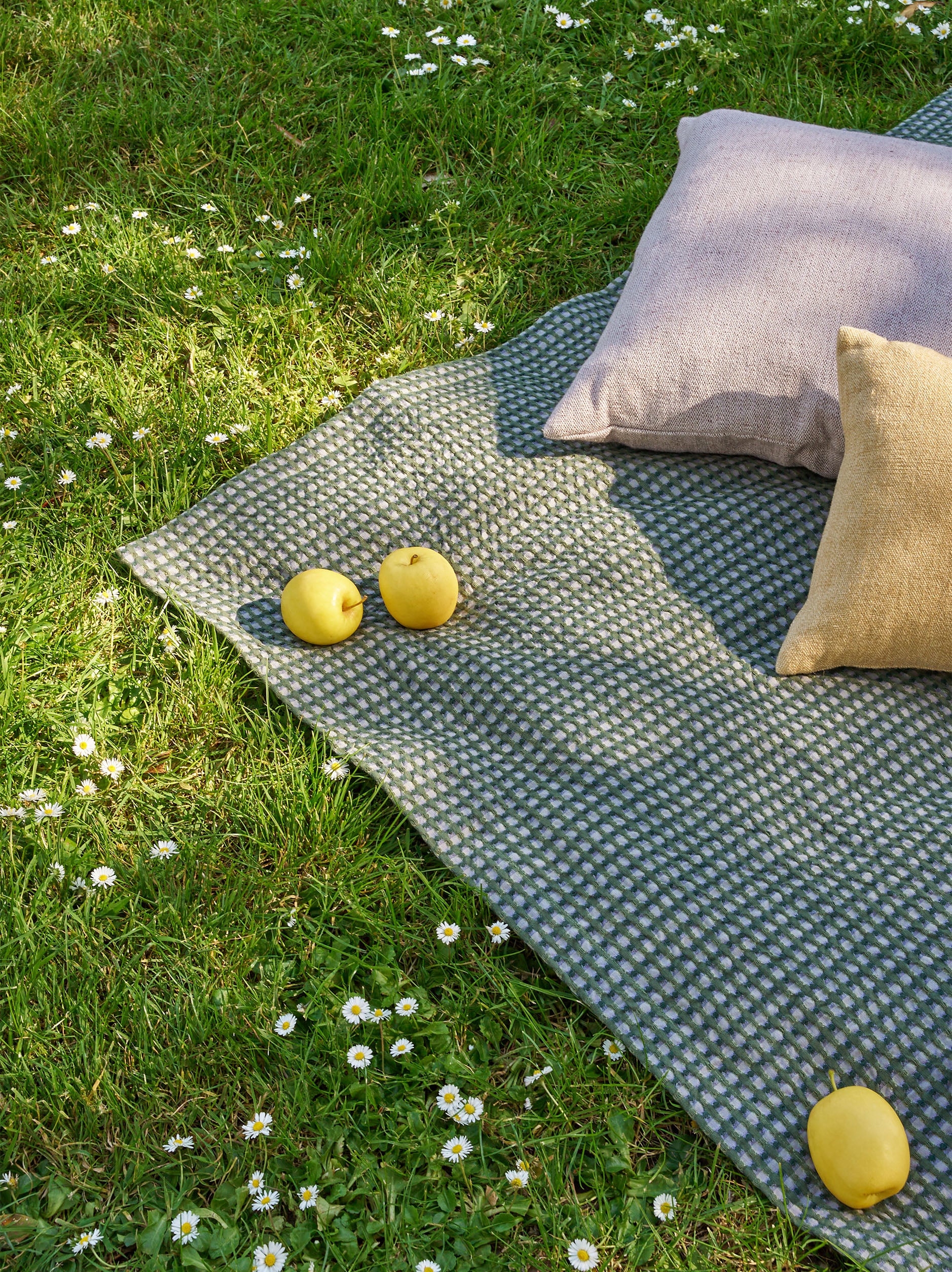 Selva Waffle Picnic Blanket Multi / 180x180cm