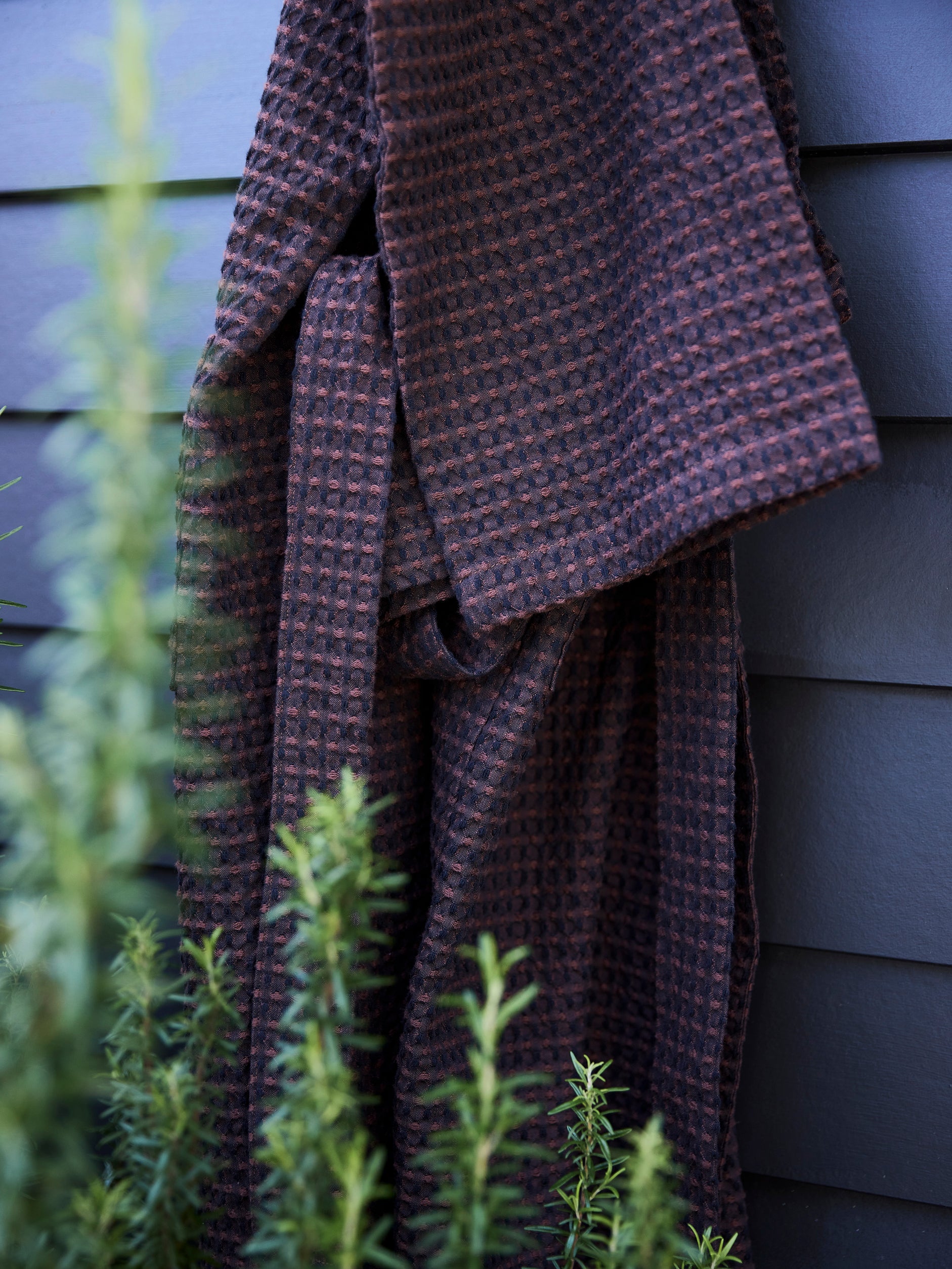 Aalto Mens Robe Midnight/Mahogany / Small/Medium