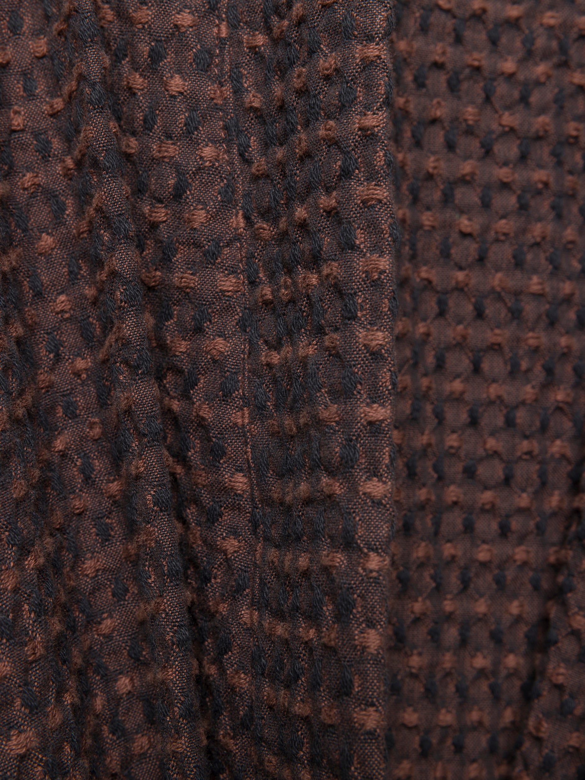 Aalto Womens Robe Midnight/Mahogany / Large