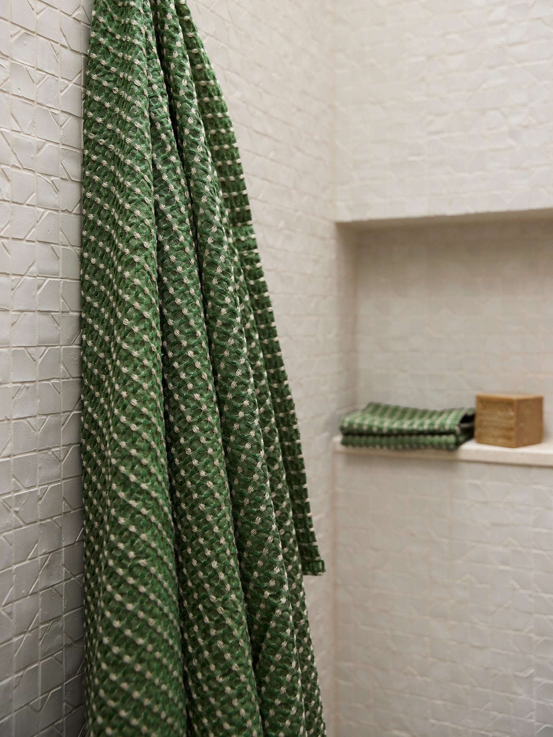 Aalto Bath Towel Range Spirulina/Butter / Bath Sheet