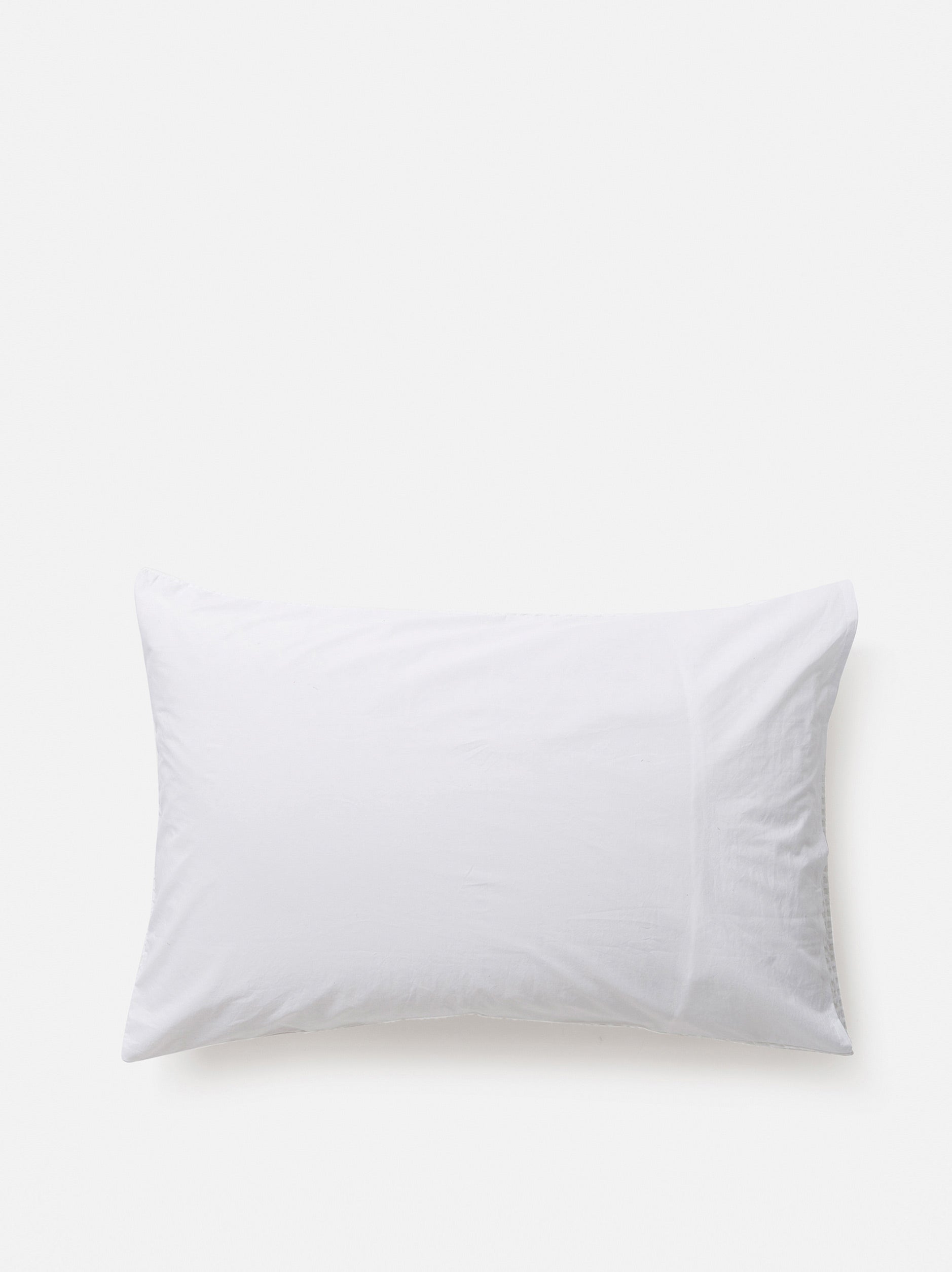 Waffle Organic Cotton Pillowcase PR White / Pillowcase Pair
