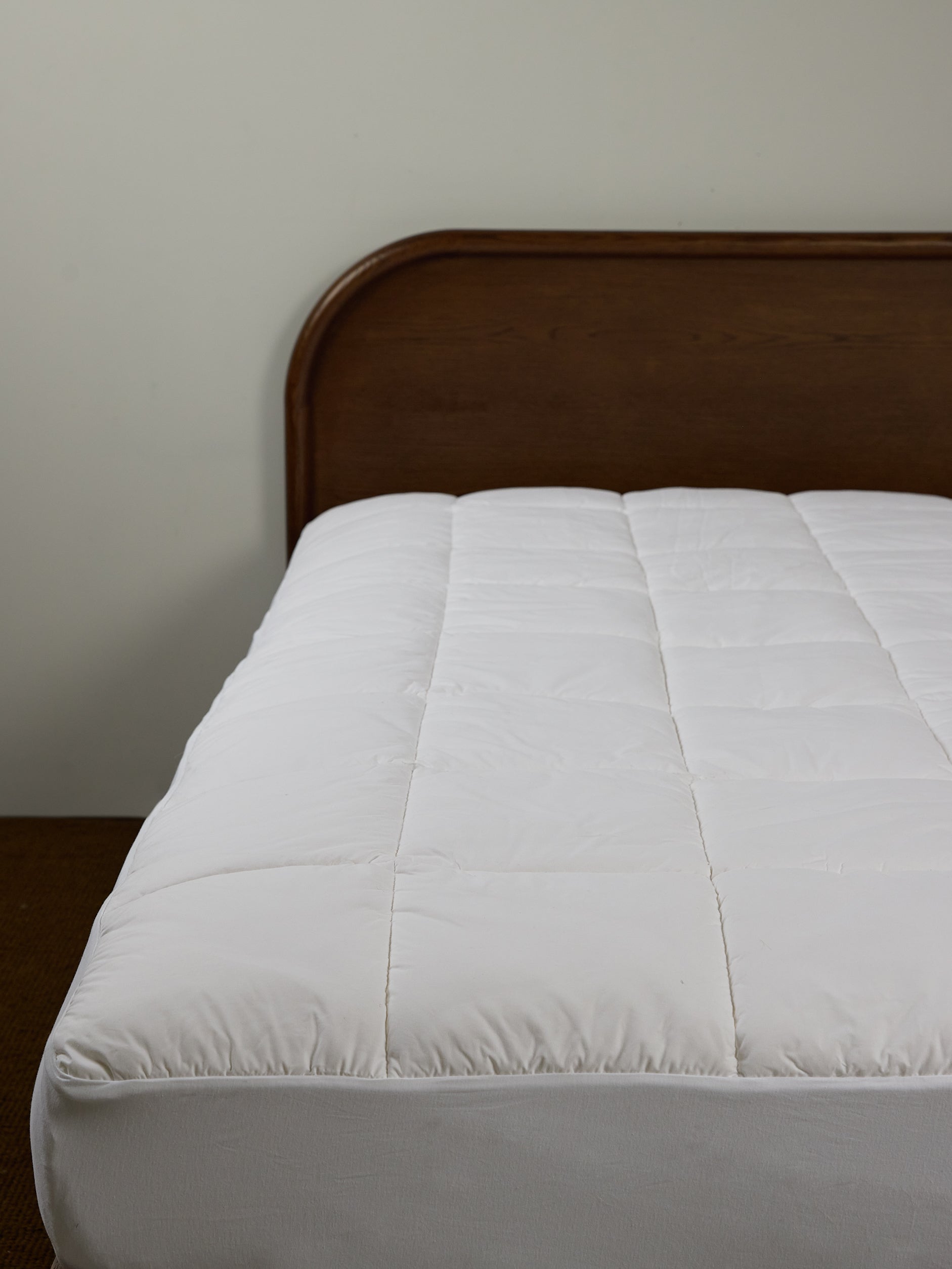 Wool Mattress Topper White / Super King