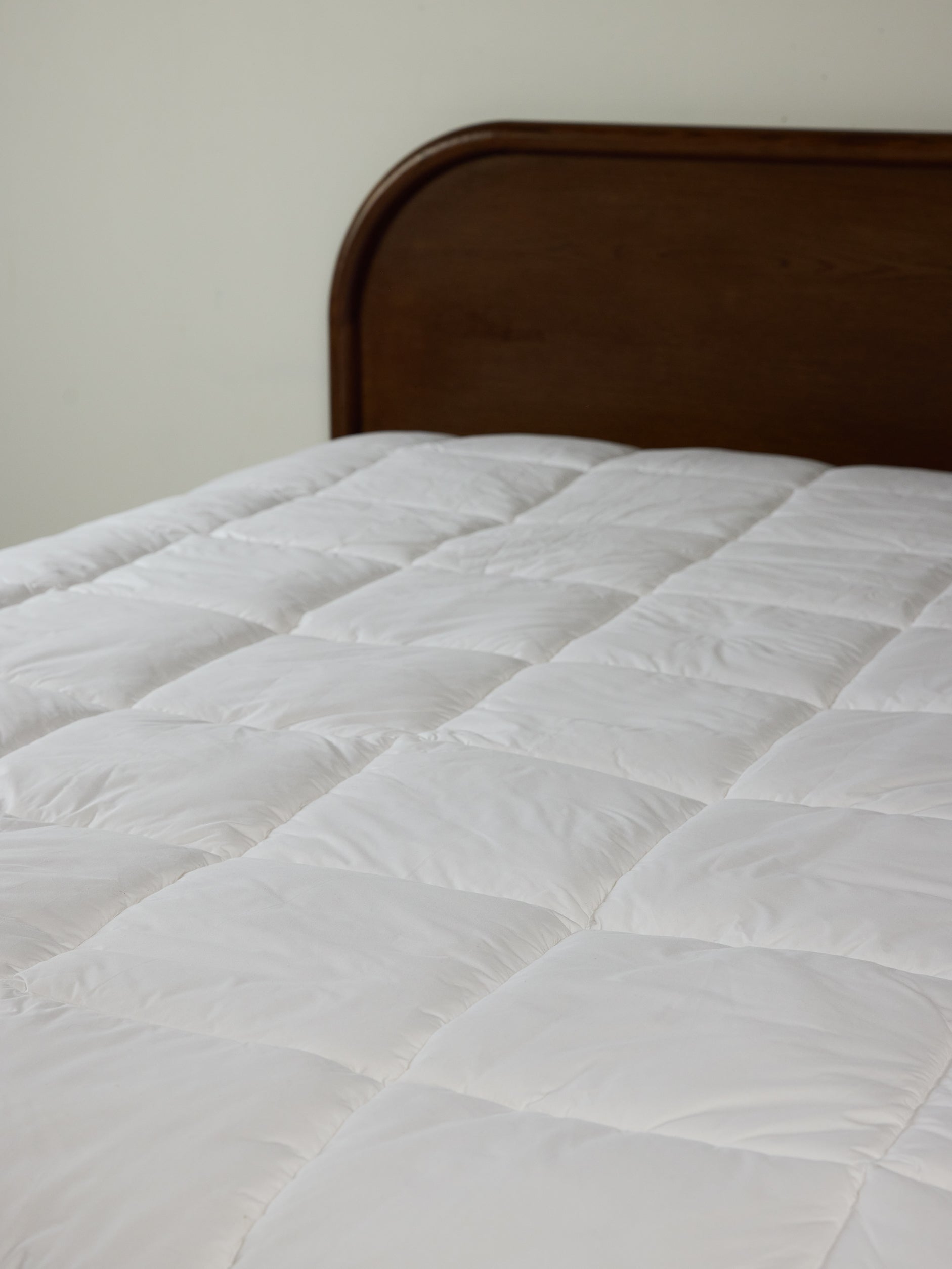 Wool Mattress Topper White / Single