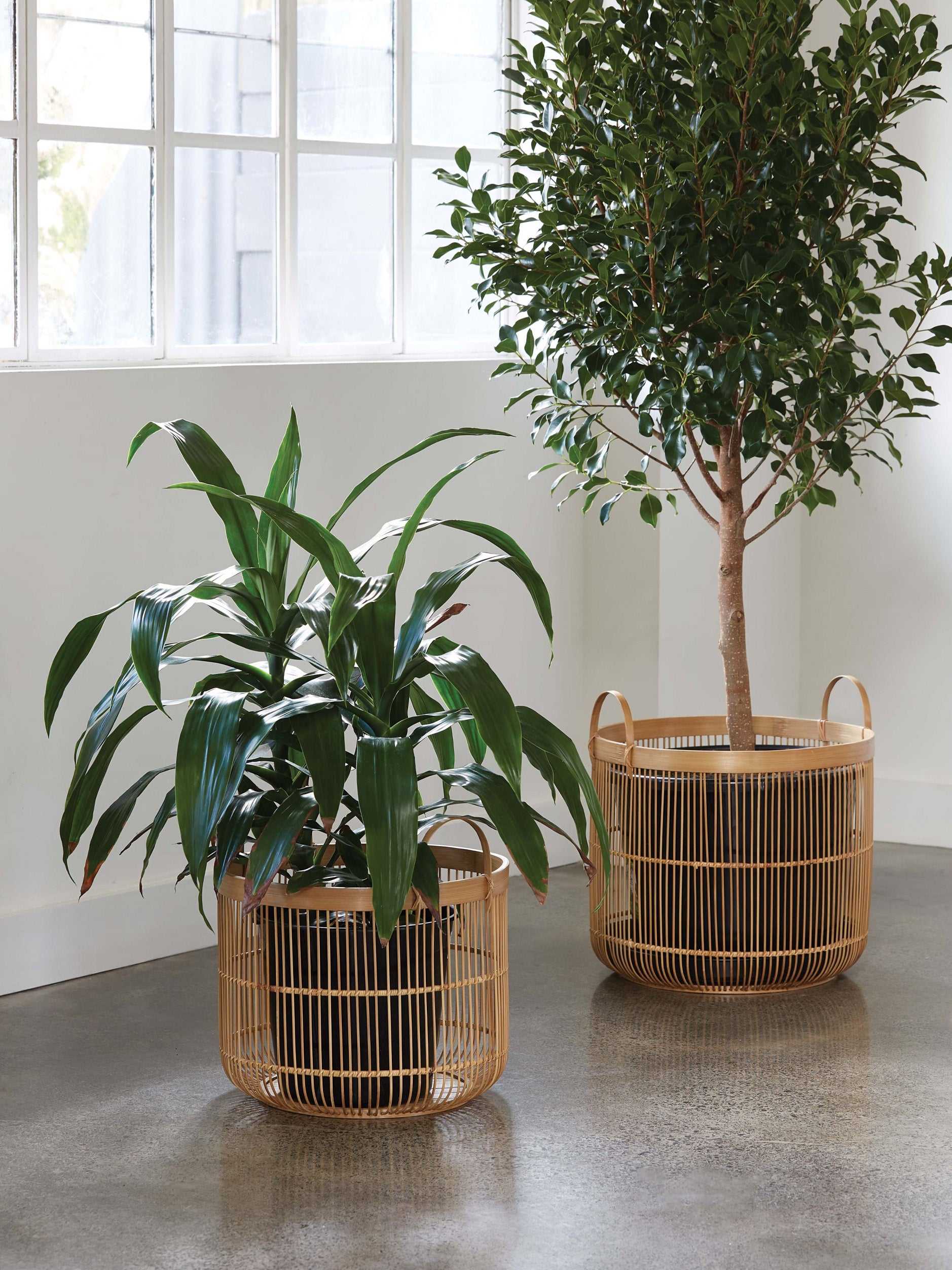 Rakei Bamboo Basket Natural / Large