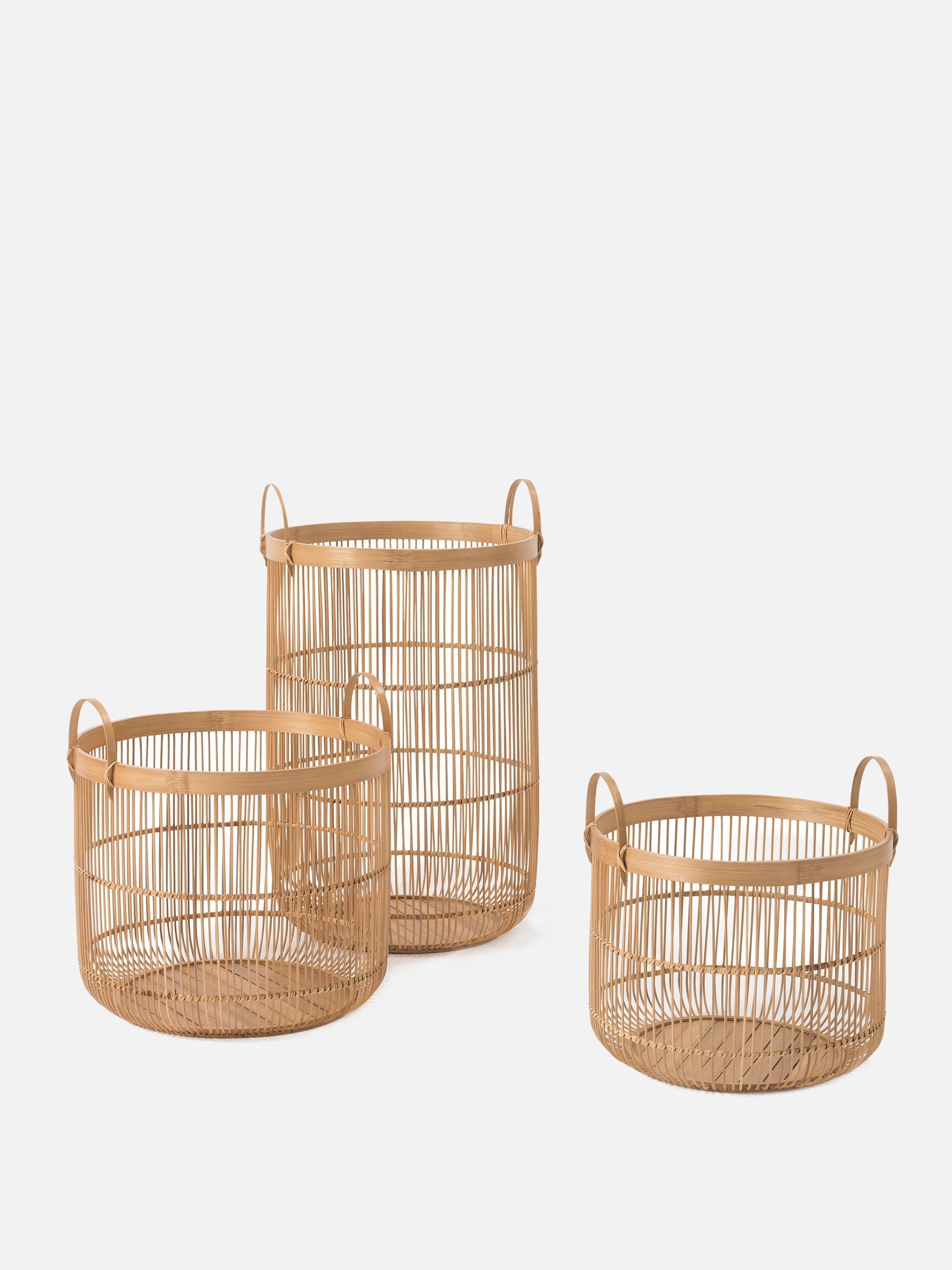 Rakei Bamboo Basket Natural / Large