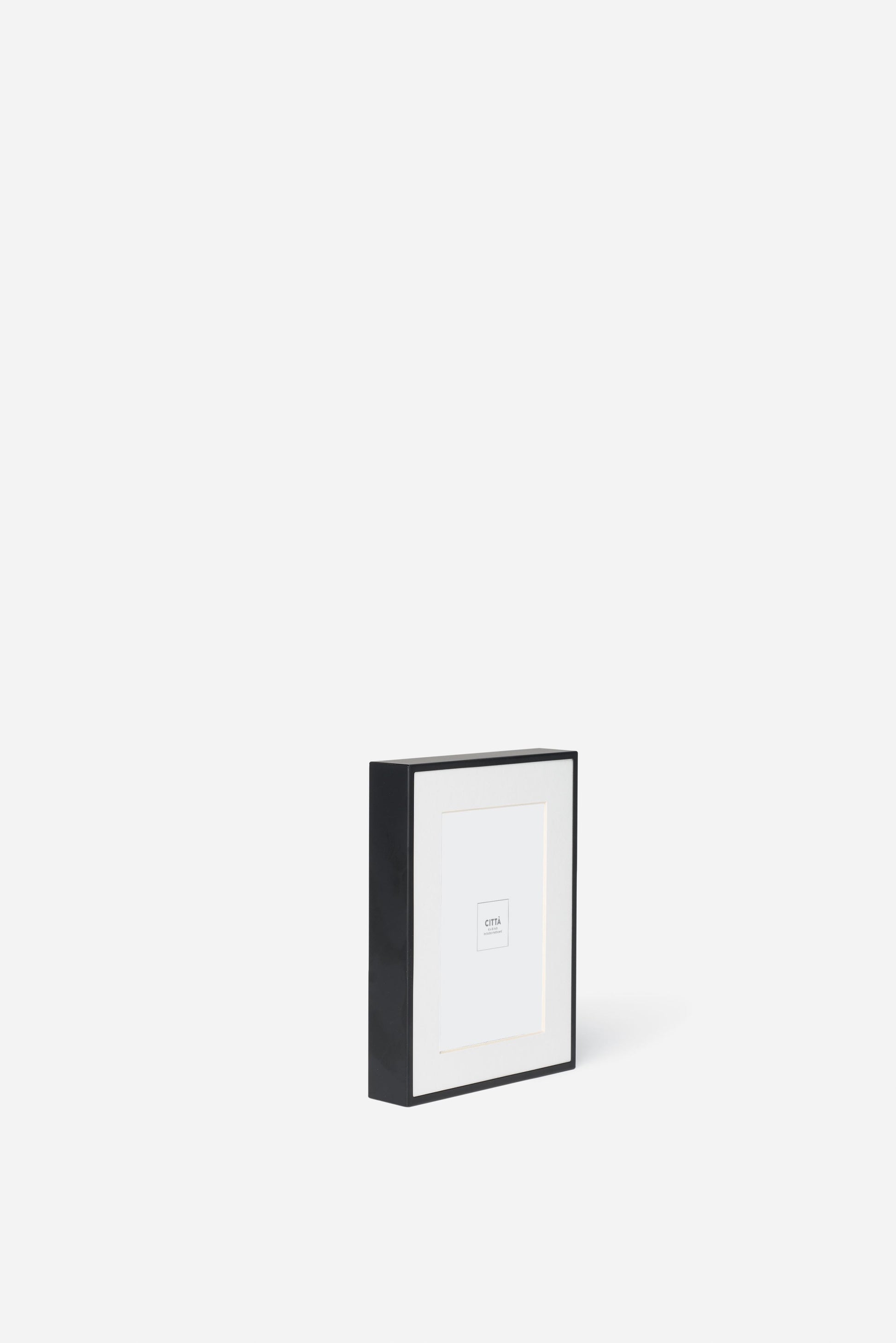 Metal Photo Frame Black / (Photo 4x6in)