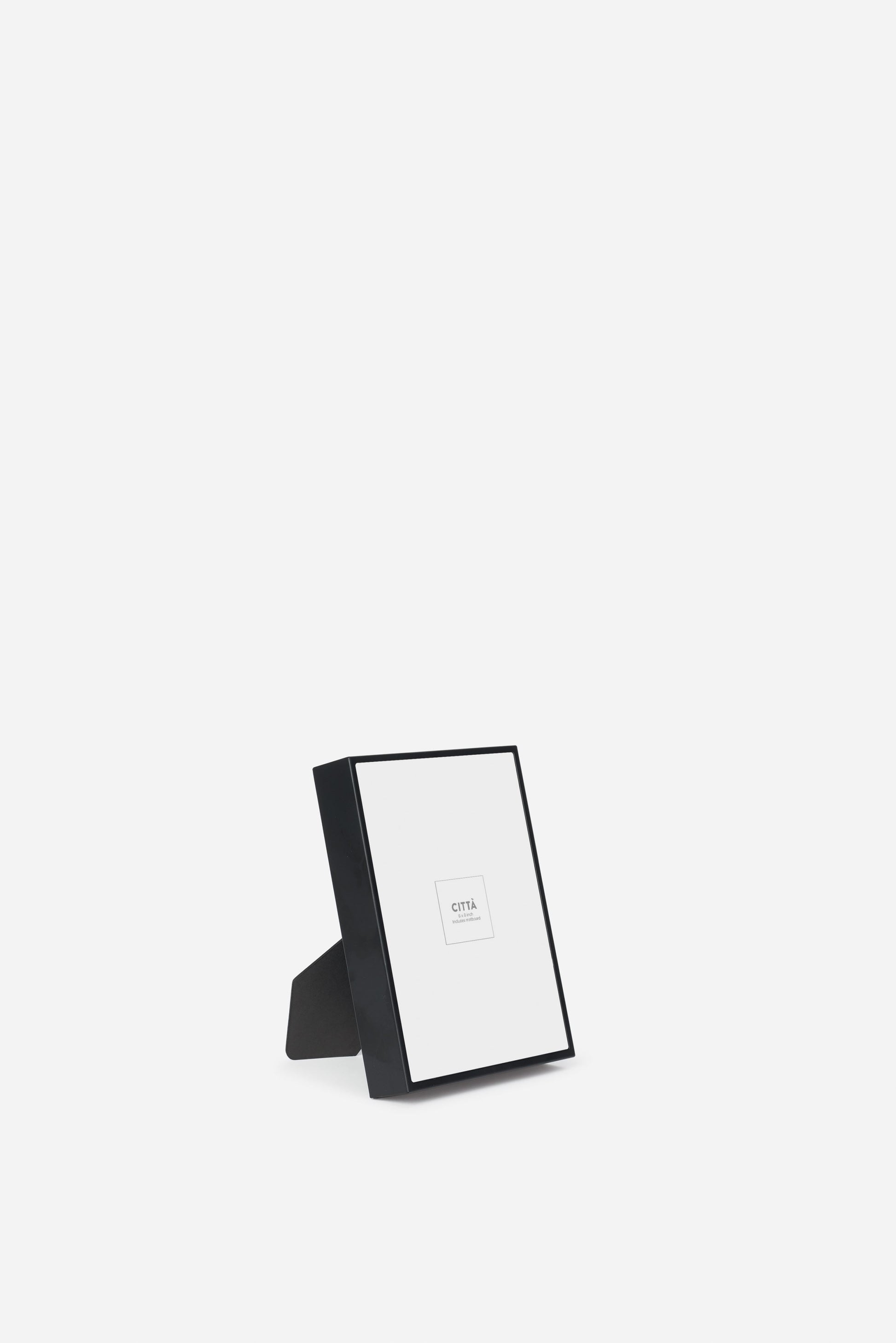 Metal Photo Frame Black / (Photo 4x6in)