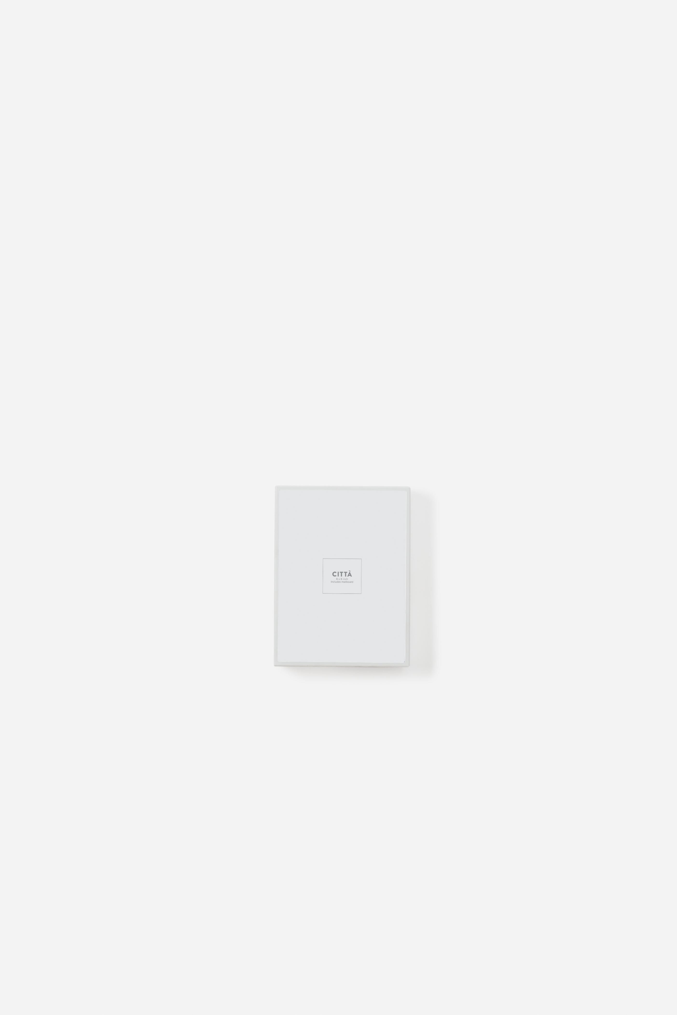 Metal Photo Frame White / (Photo 4x6in)