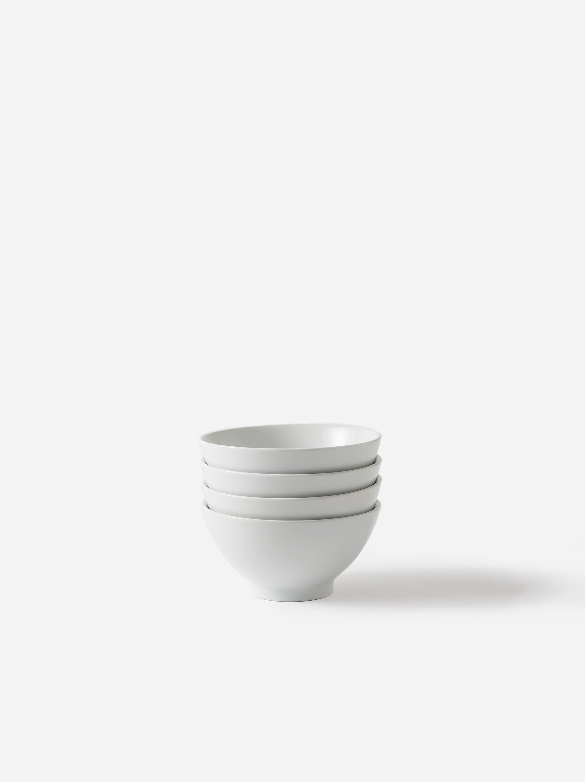 Noodle Bowl Set/4 White / One Size