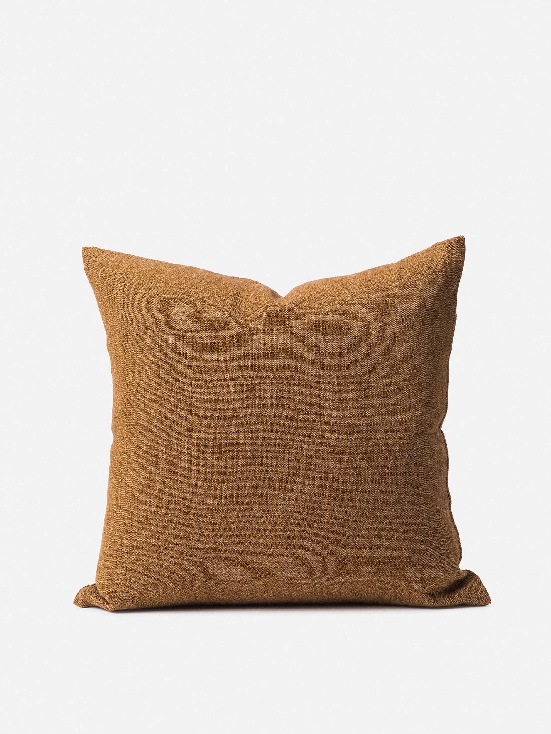 Heavy Linen Jute Cushion Cover Masala / 55x55cm