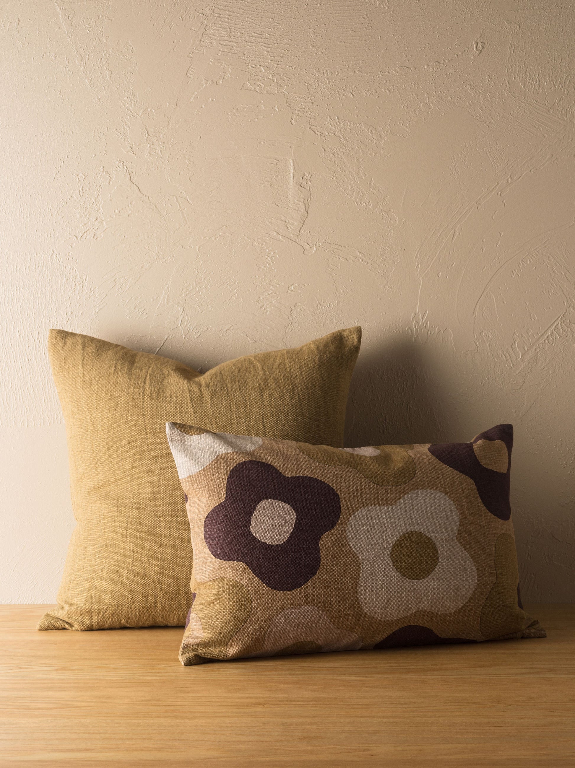 Linen Cotton Cushion Cover Miso / 55x55cm