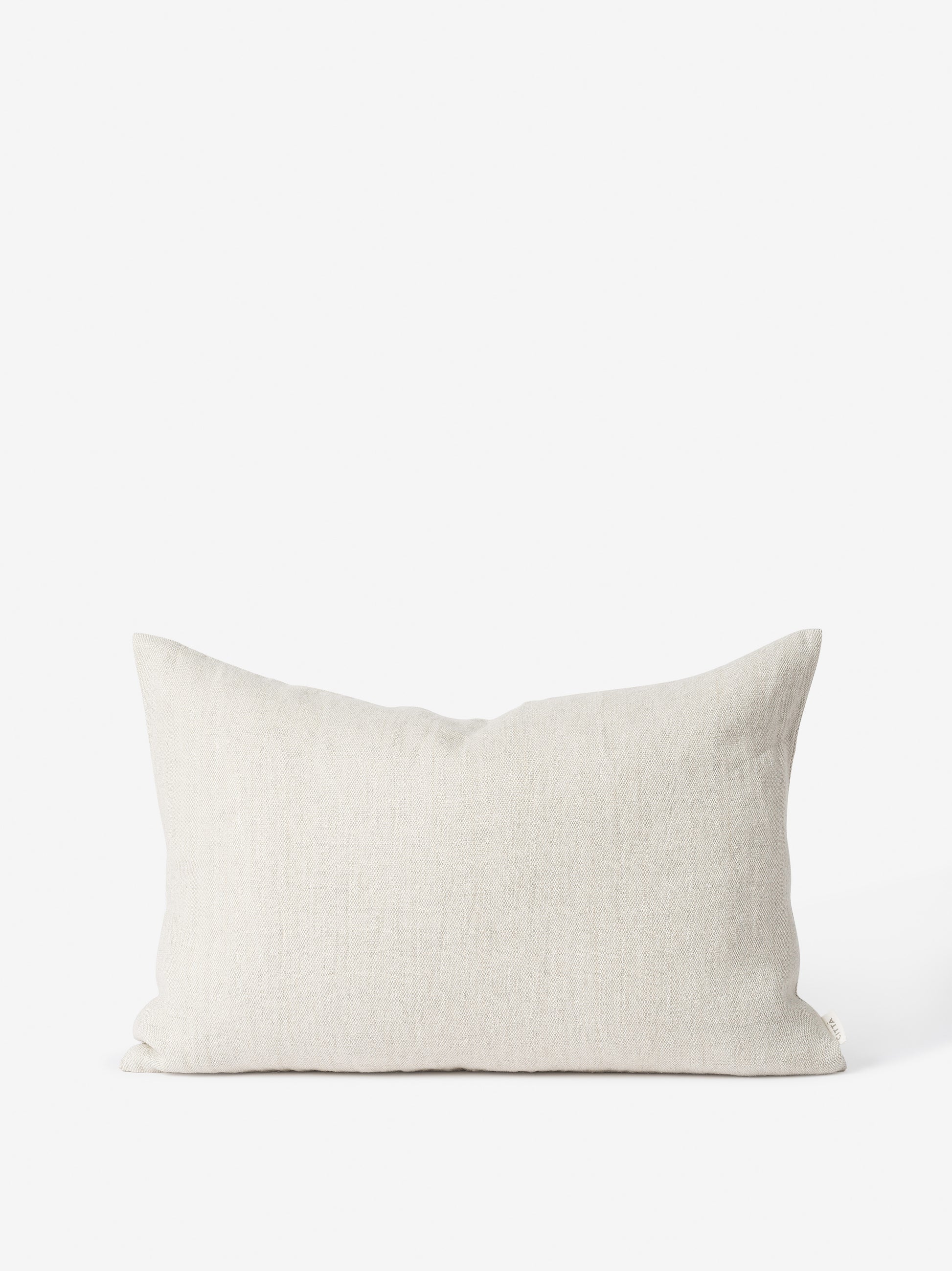 Heavy Linen Jute Cushion Cover Natural / 60x40cm