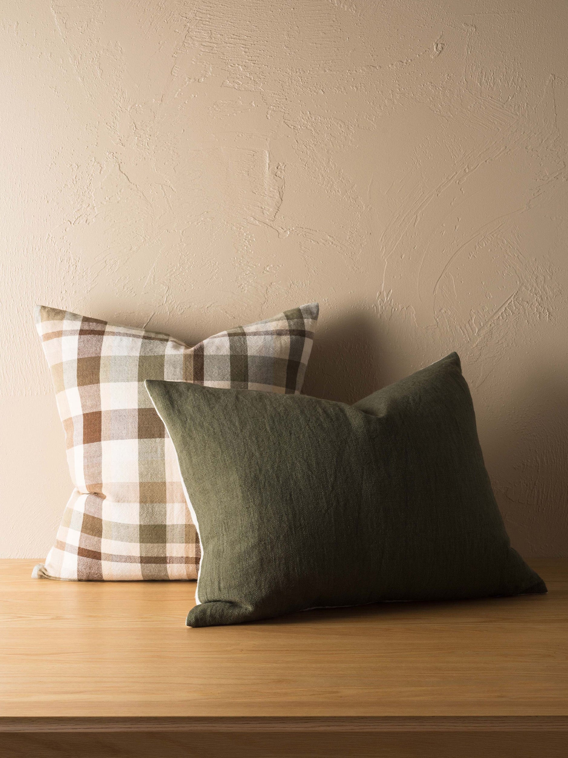 Amano Cushion Cover Ivy/Natural / 65x50cm